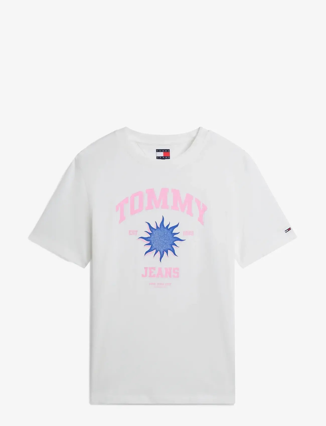 Tommy Jeans - TJW RLX NOVELTY TEE - t-shirts - ecru - 1