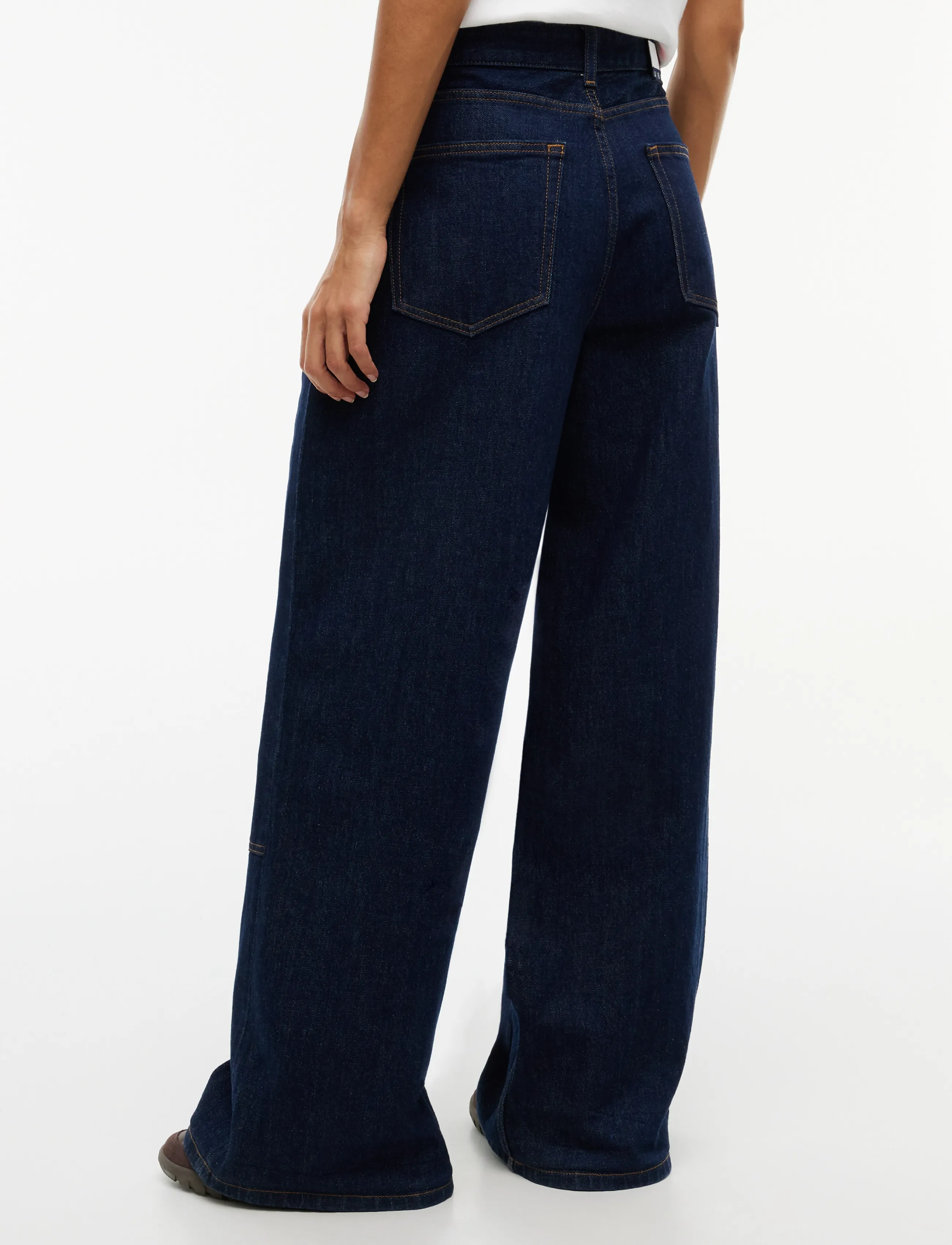 Tommy Jeans - CHARLIE MID RISE LOOSE DI4156 - denim dark - 3