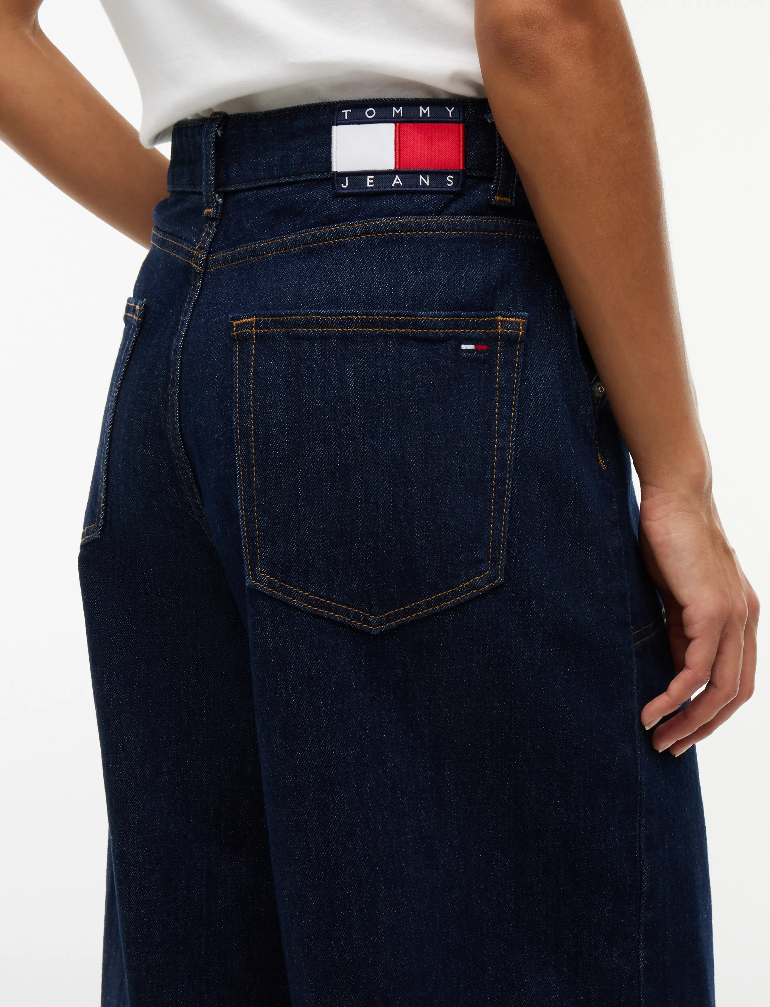 Tommy Jeans - CHARLIE MID RISE LOOSE DI4156 - denim dark - 5