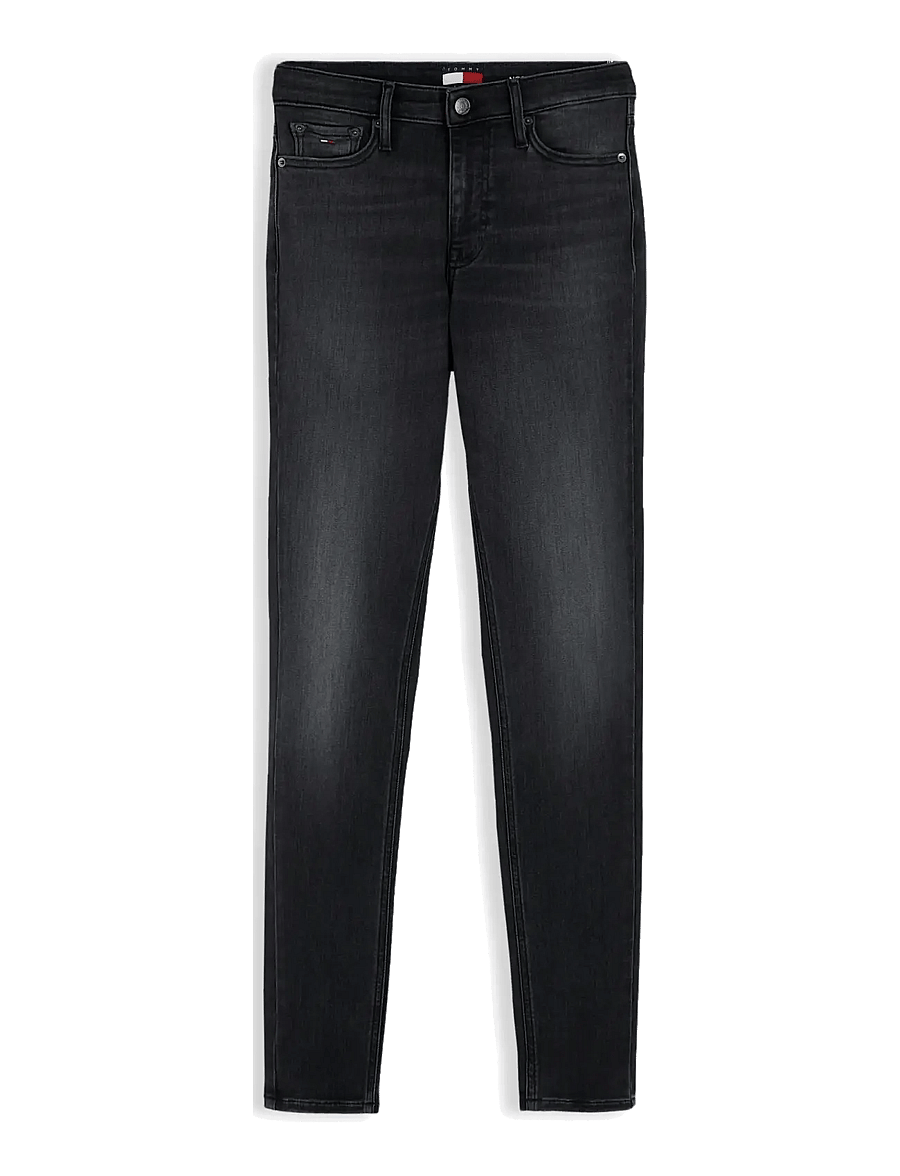 Tommy Jeans - NORA MID RISE SKINNY DJ1283 - skinny jeans - denim black - 1