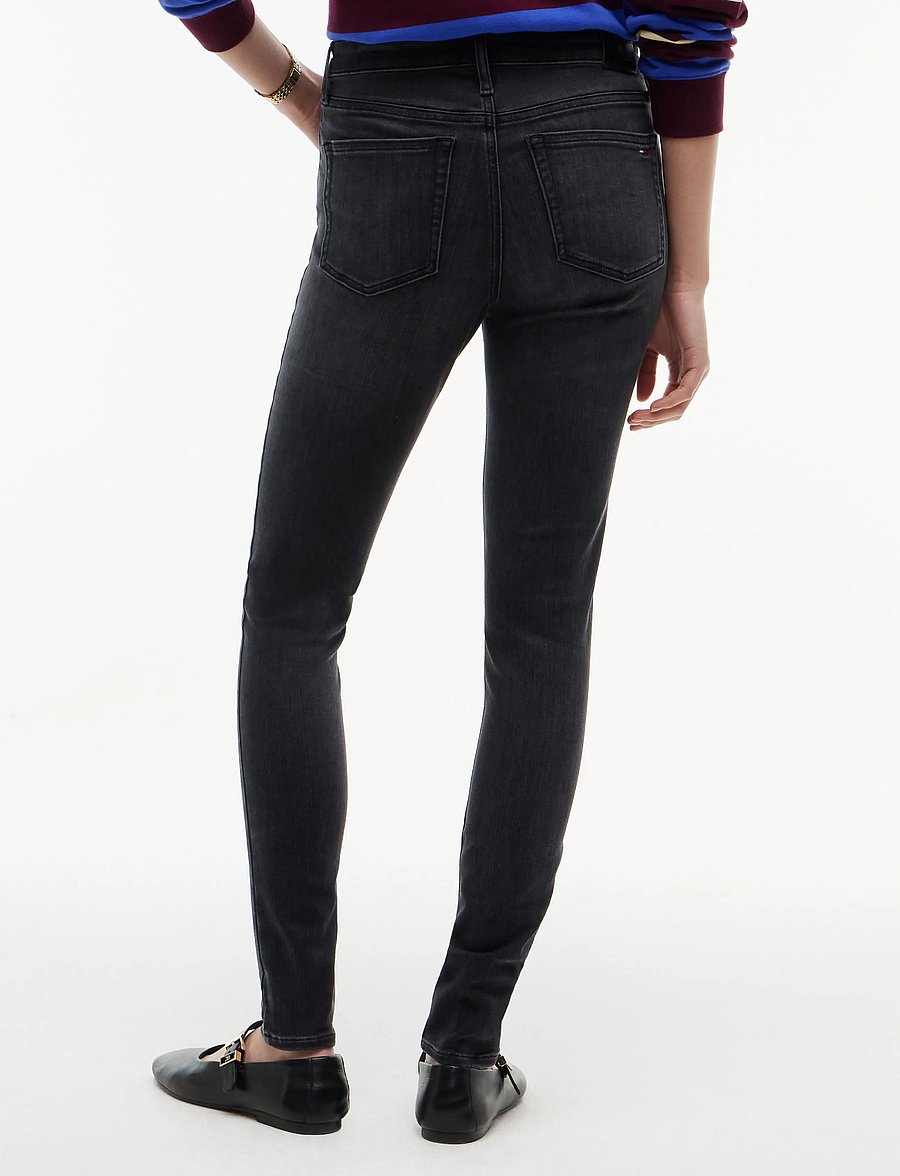 Tommy Jeans - NORA MID RISE SKINNY DJ1283 - skinny jeans - denim black - 2