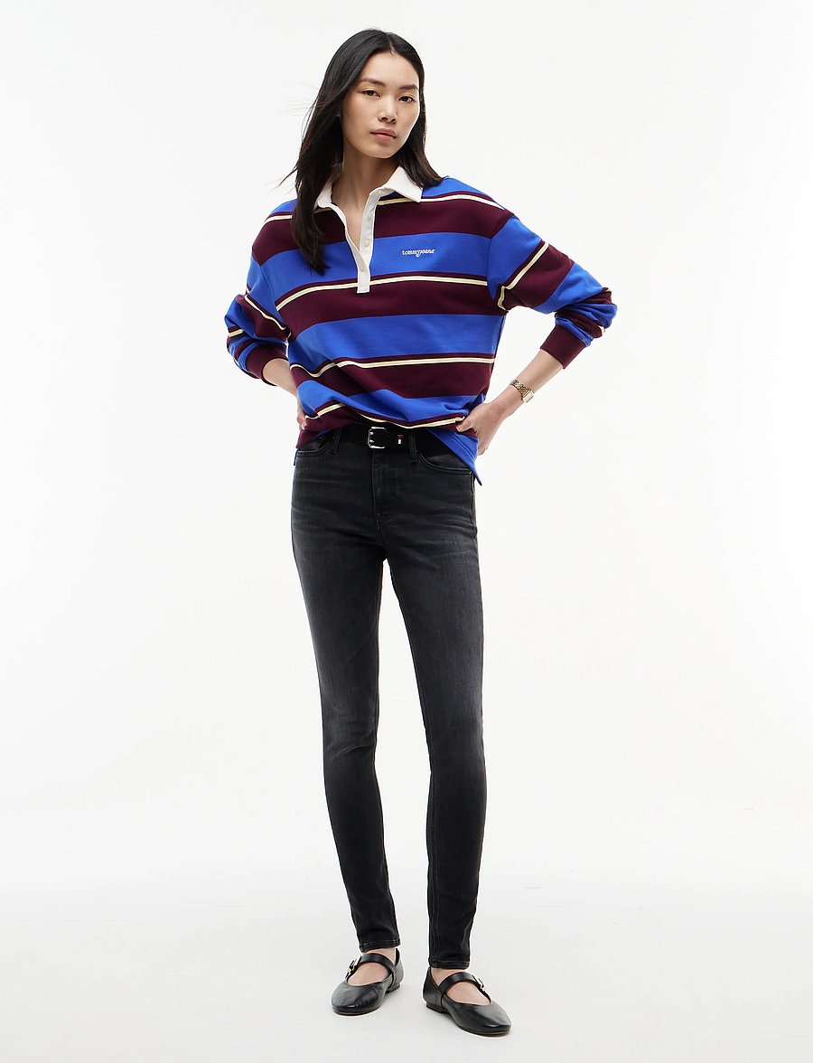 Tommy Jeans - NORA MID RISE SKINNY DJ1283 - skinny jeans - denim black - 3