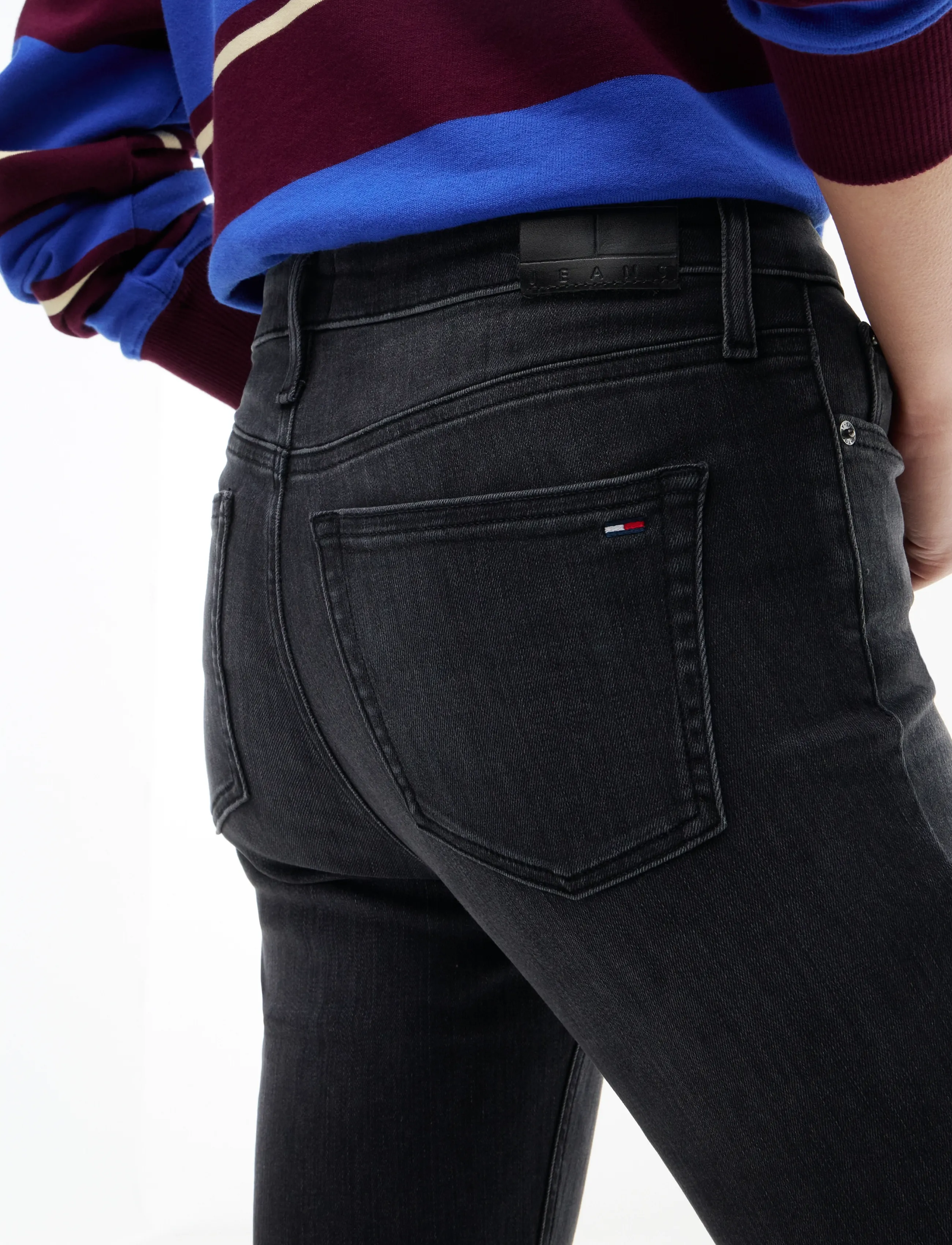 Tommy Jeans - NORA MID RISE SKINNY DJ1283 - skinny jeans - denim black - 5