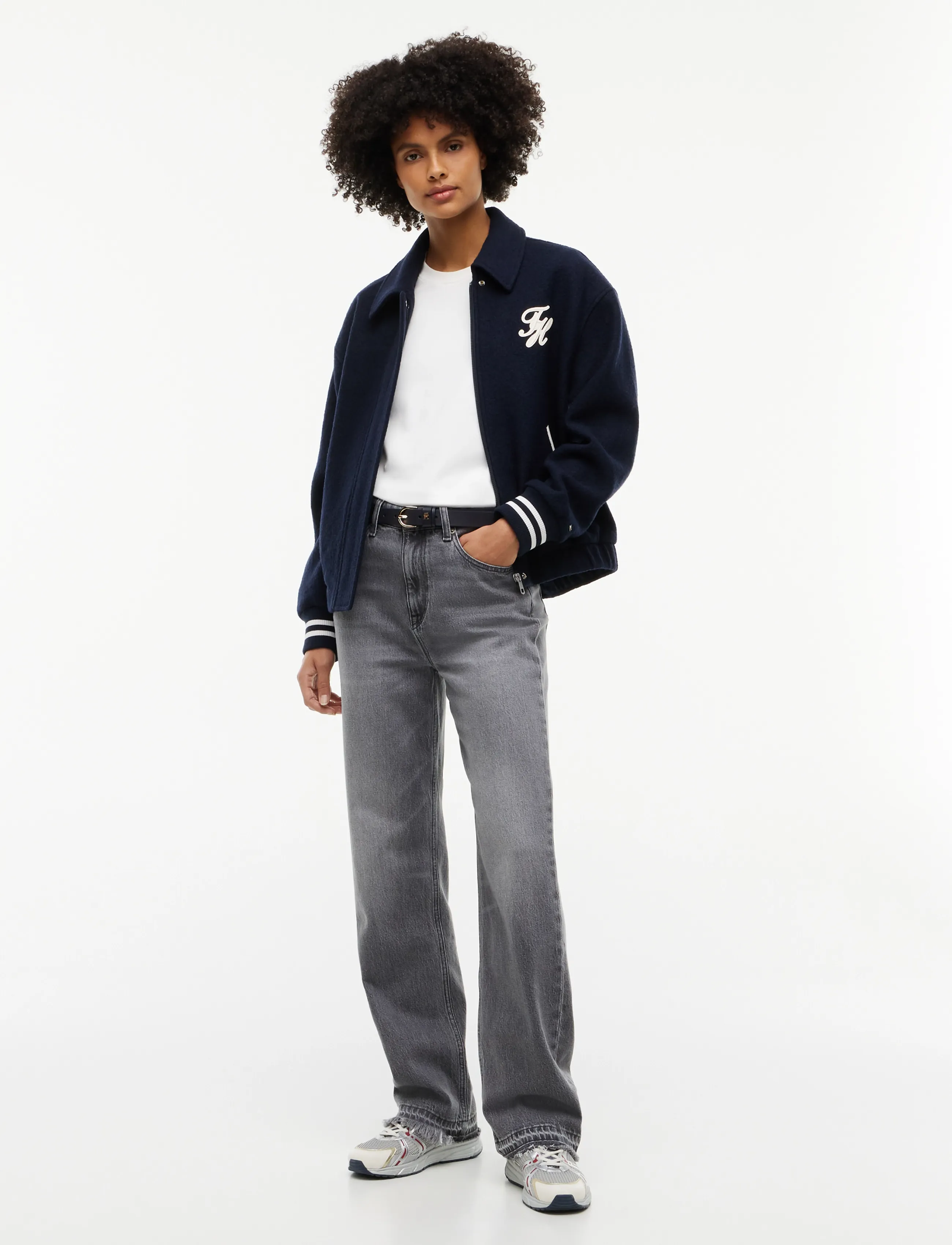 Tommy Jeans - LAYLA HIGH RISE STRAIGHT DJ0177 - regular jeans - denim grey 01 - 4