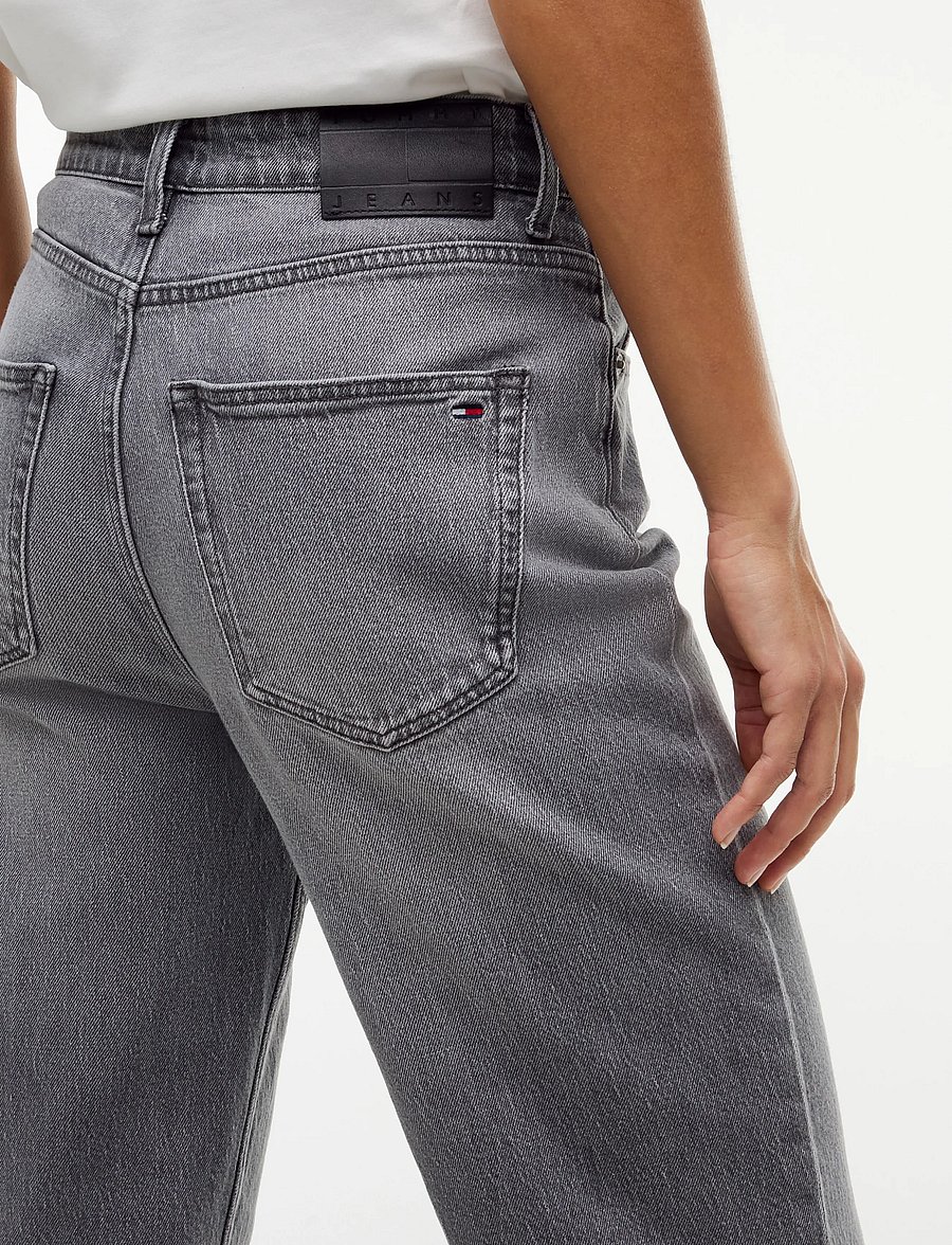 Tommy Jeans - LAYLA HIGH RISE STRAIGHT DJ0177 - regular jeans - denim grey 01 - 5