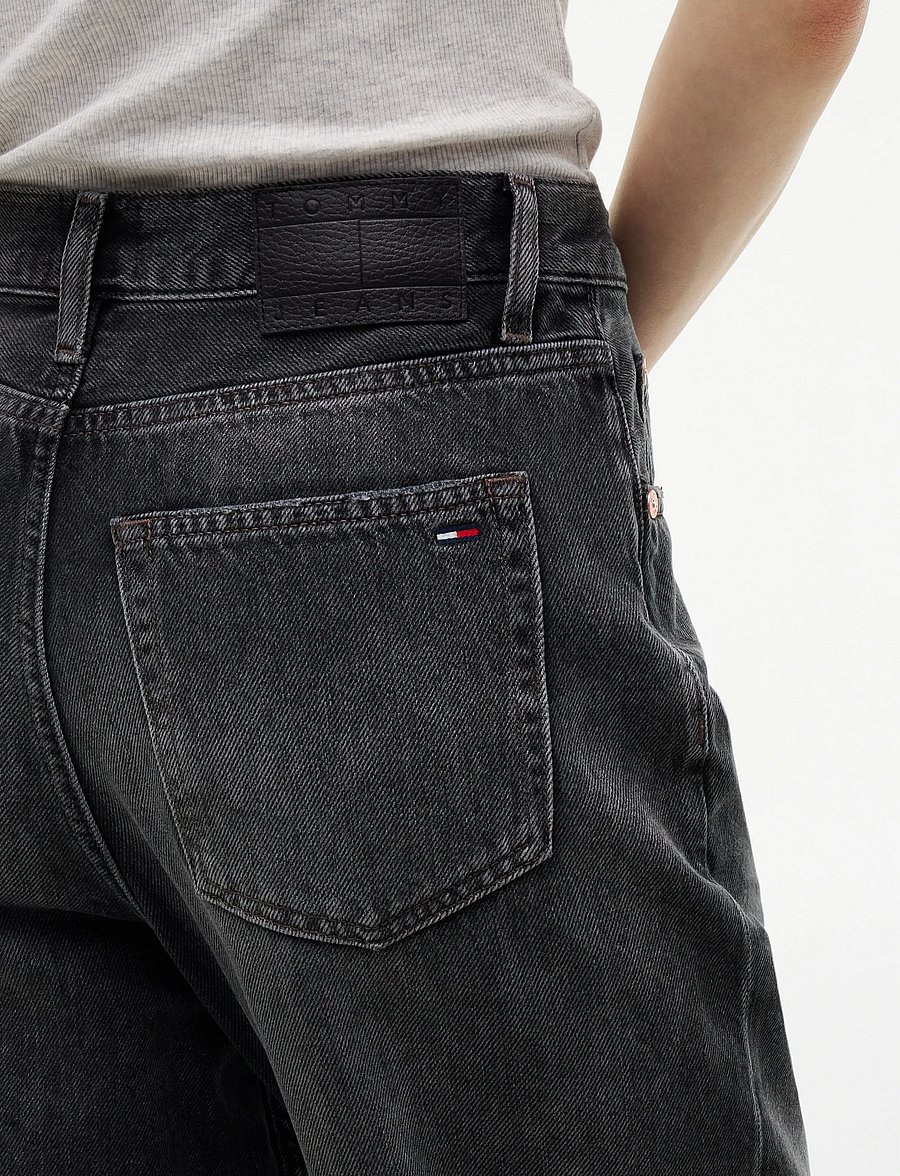 Tommy Jeans - 90S MOM HIGH TAPERED DJ6084 - regular jeans - denim black - 5