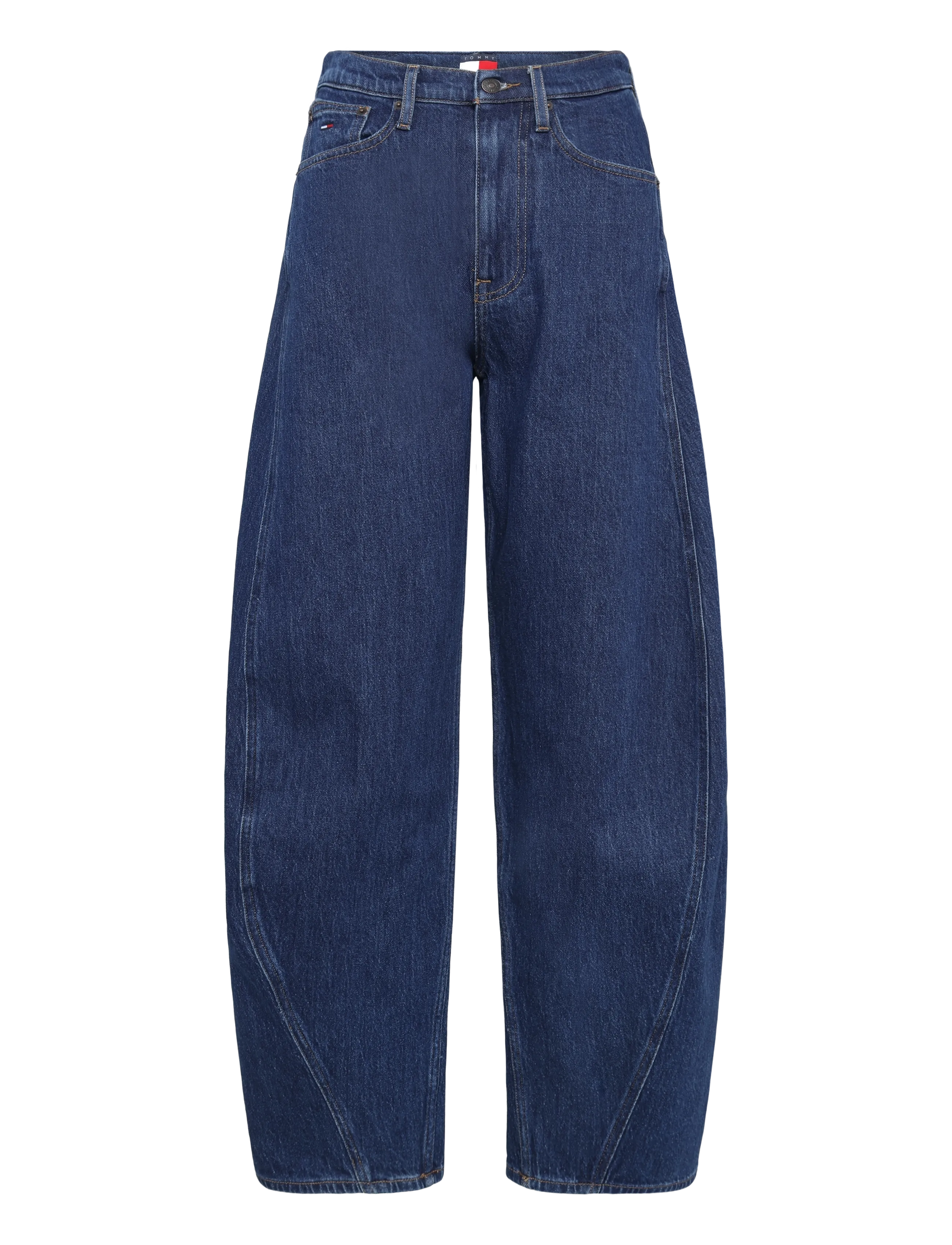 Tommy Jeans - ELLA HIGH RISE BARREL AI4159 - barrel jeans - denim dark - 1