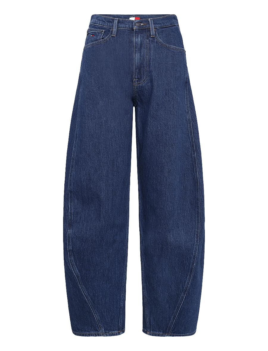 Tommy Jeans - ELLA HIGH RISE BARREL AI4159 - barrel-teksad - denim dark - 1