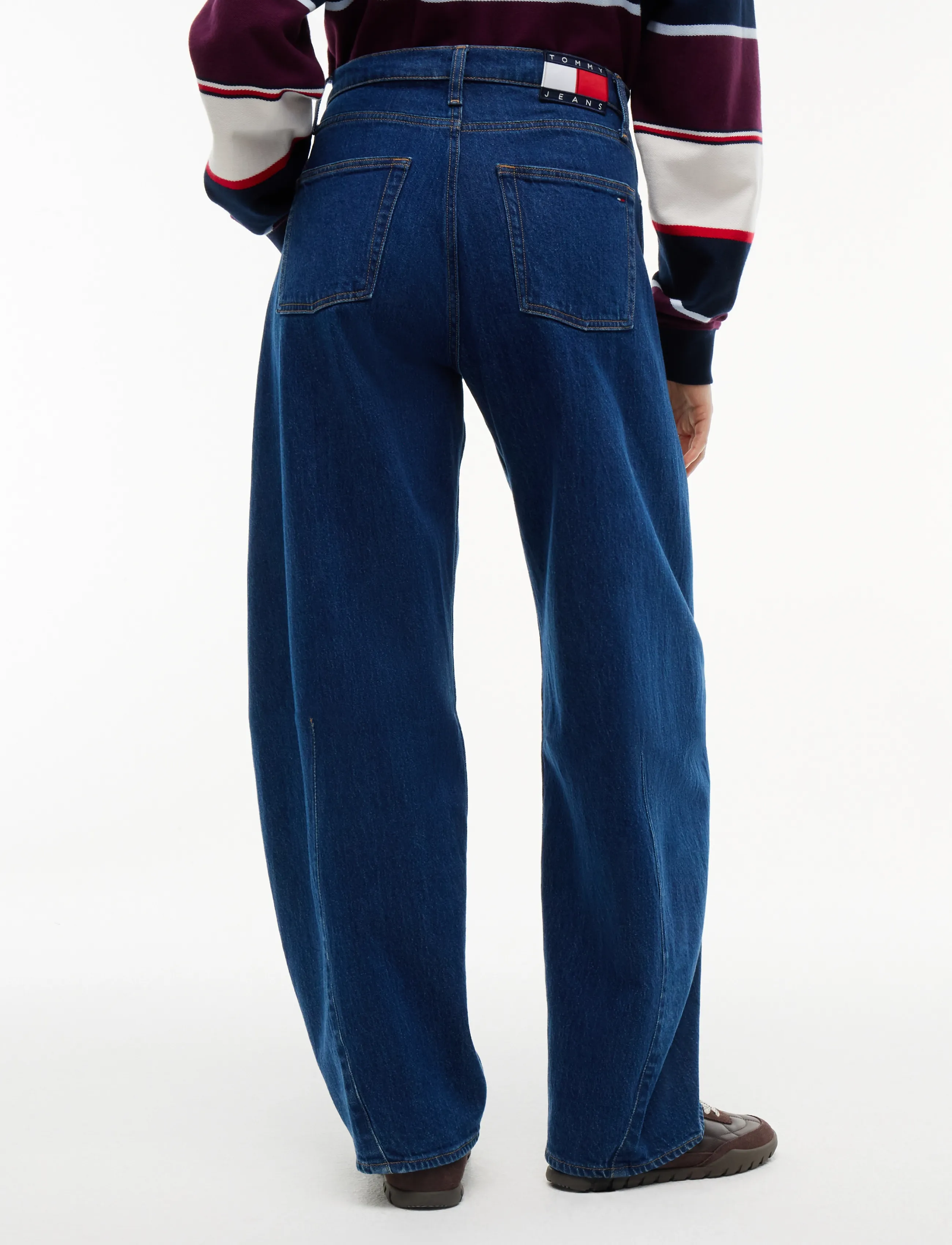 Tommy Jeans - ELLA HIGH RISE BARREL AI4159 - barrel jeans - denim dark - 3