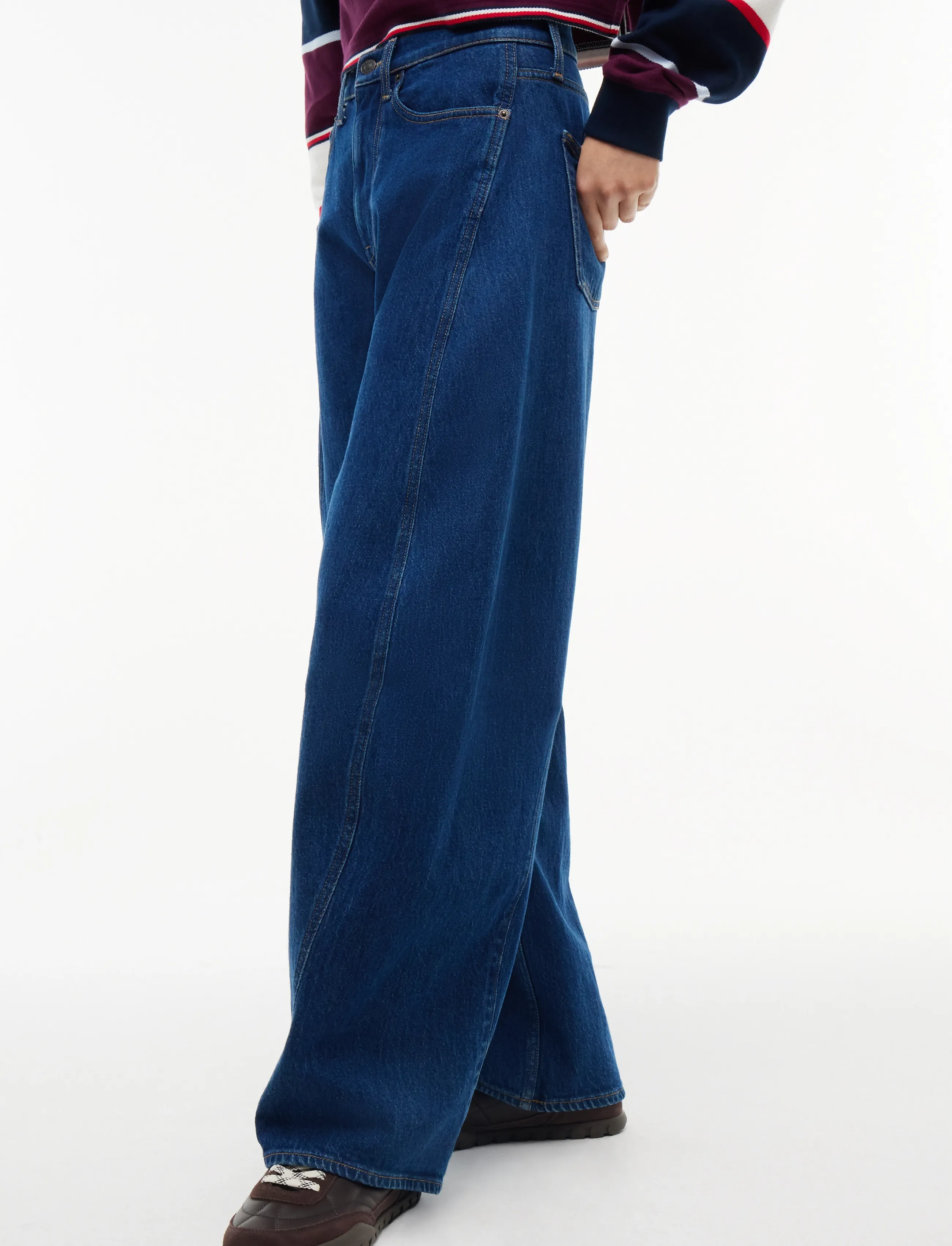 Tommy Jeans - ELLA HIGH RISE BARREL AI4159 - barrel jeans - denim dark - 5