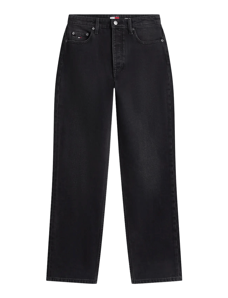 Tommy Jeans - LAYLA HIGH RISE STRAIGHT DJA180 - denim black - 0