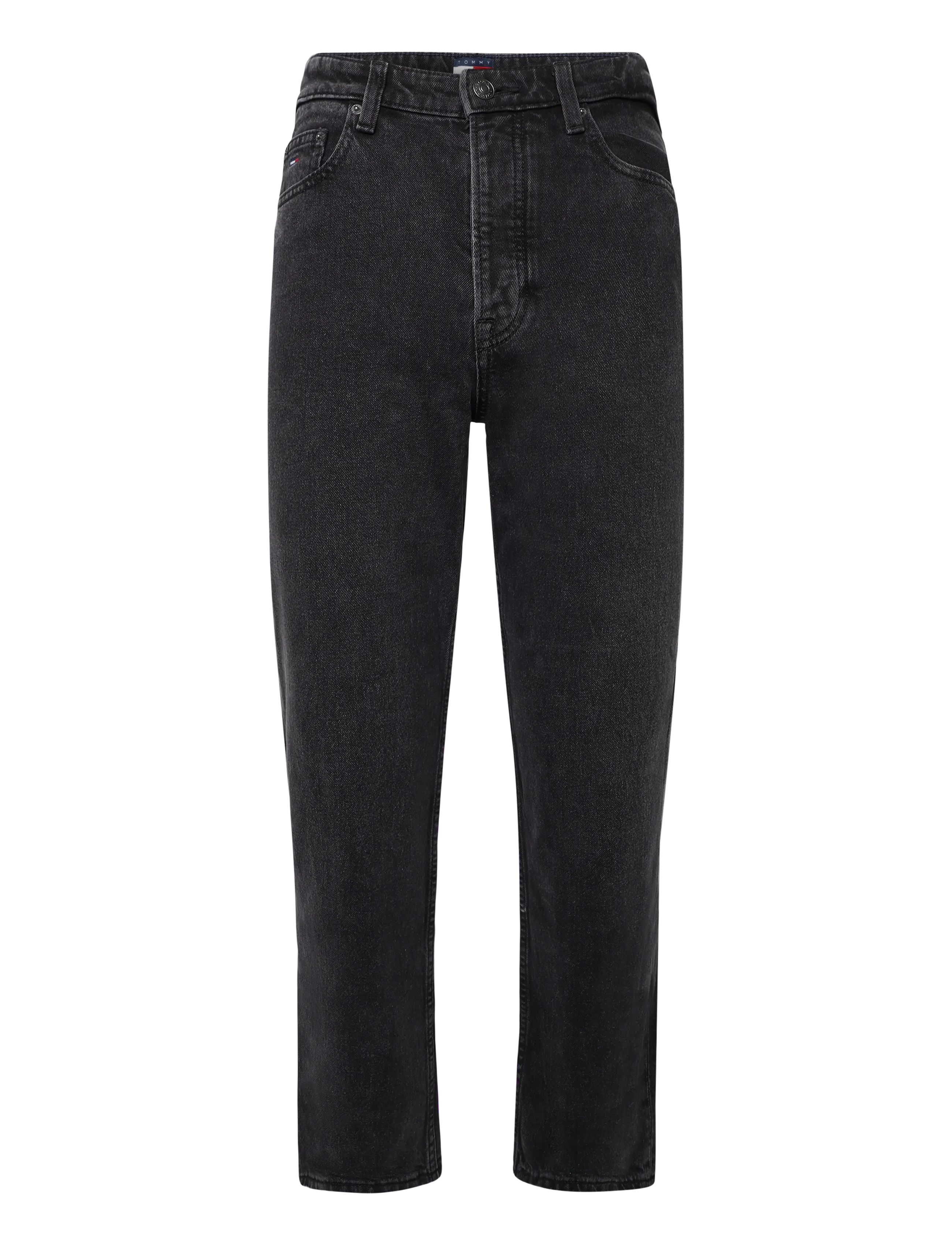 Tommy Jeans - LAYLA HIGH RISE STRAIGHT DJA180 - tiesaus kirpimo džinsai - denim black - 1