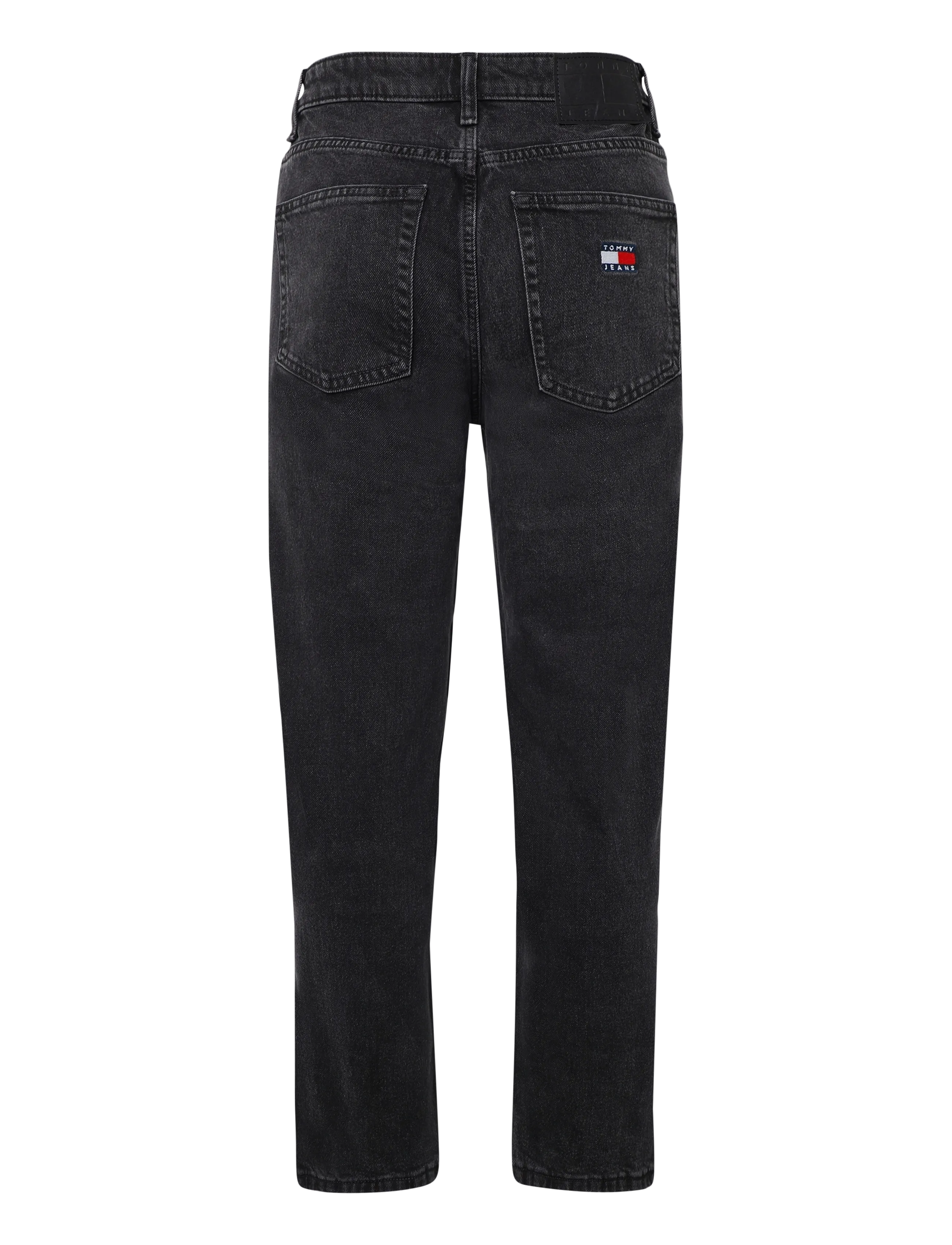 Tommy Jeans - LAYLA HIGH RISE STRAIGHT DJA180 - tiesaus kirpimo džinsai - denim black - 2