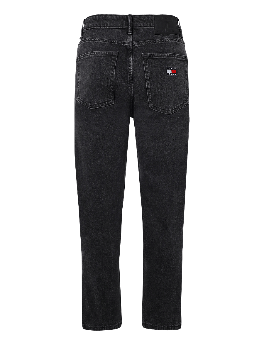 Tommy Jeans - LAYLA HIGH RISE STRAIGHT DJA180 - tiesaus kirpimo džinsai - denim black - 2