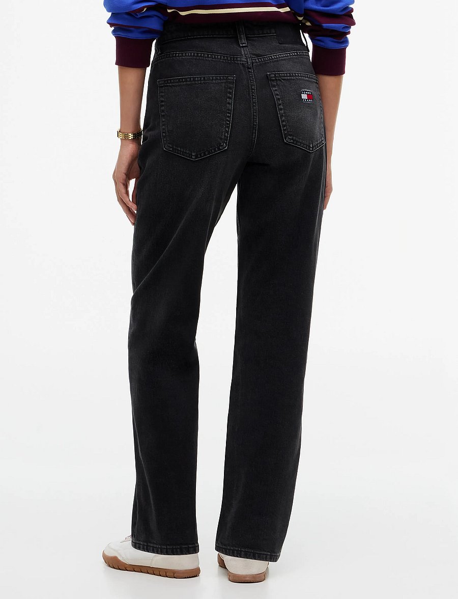 Tommy Jeans - LAYLA HIGH RISE STRAIGHT DJA180 - regular jeans - denim black - 3