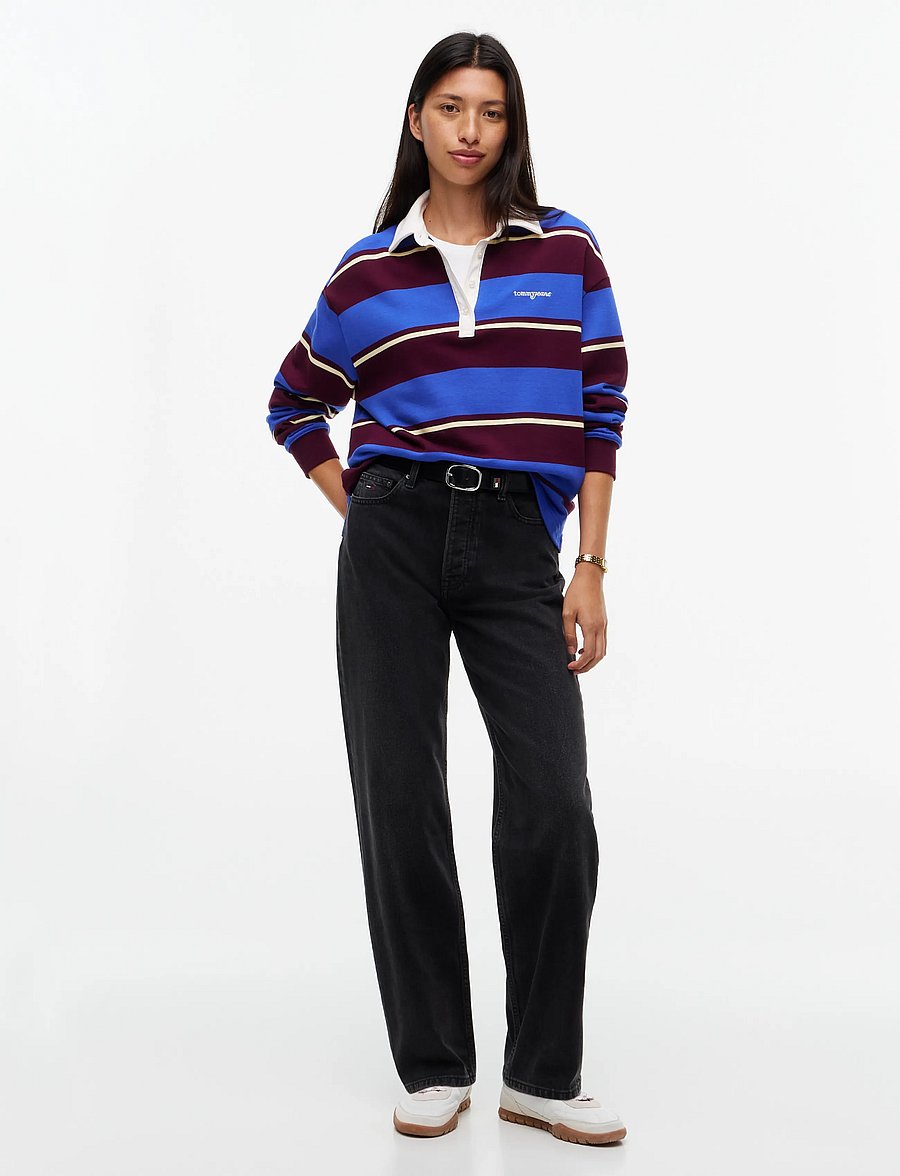 Tommy Jeans - LAYLA HIGH RISE STRAIGHT DJA180 - regular jeans - denim black - 4
