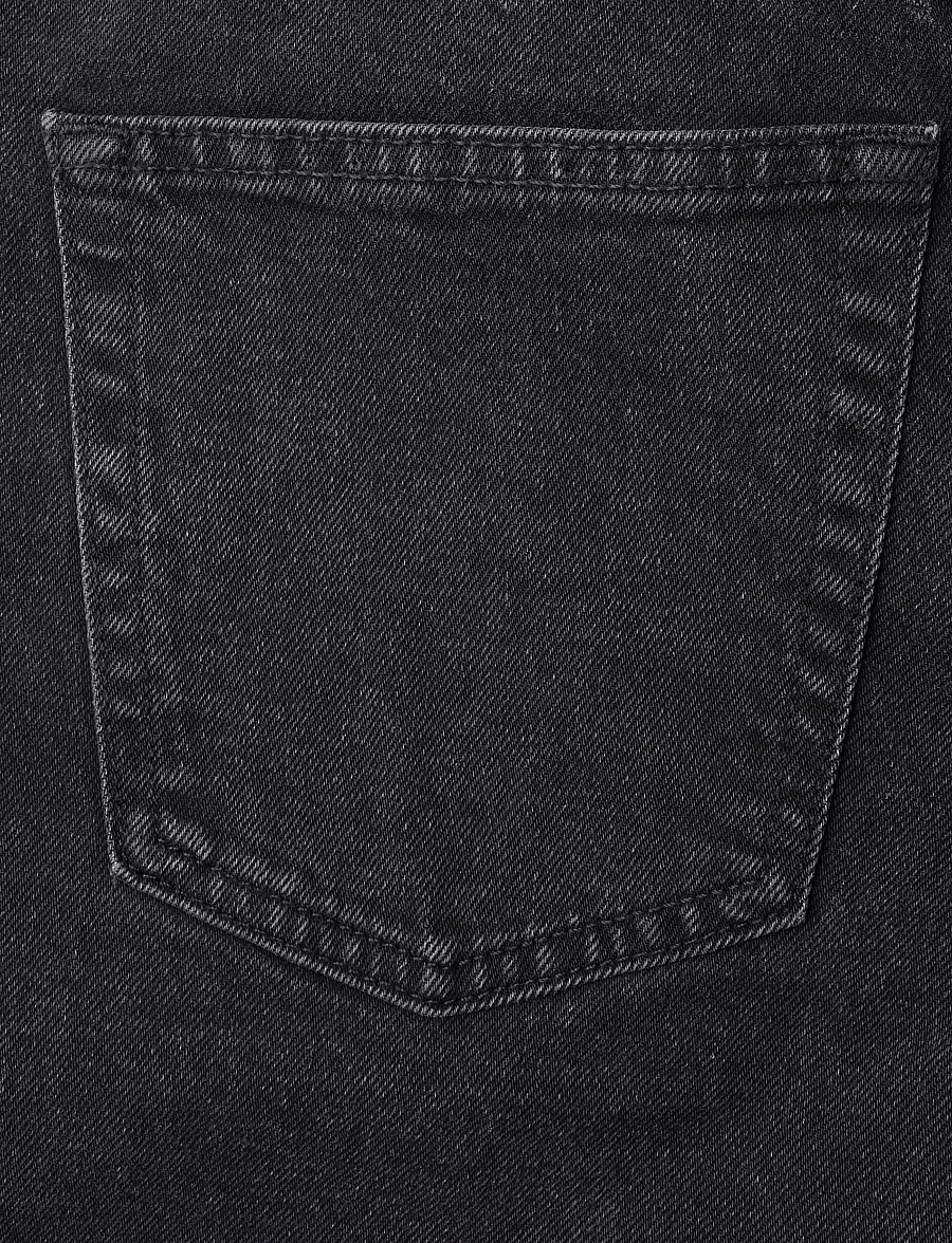 Tommy Jeans - LAYLA HIGH RISE STRAIGHT DJA180 - tiesaus kirpimo džinsai - denim black - 5