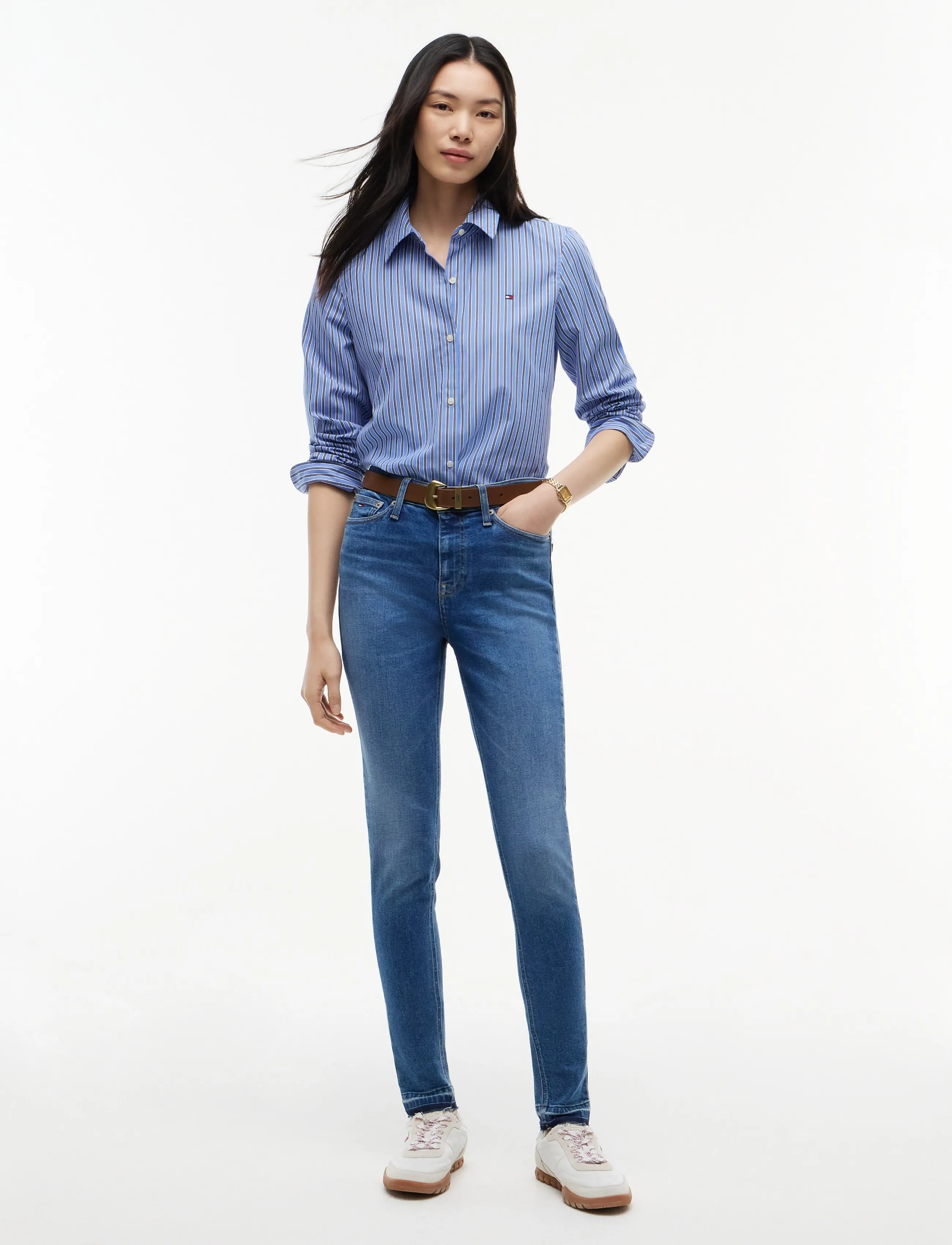 Tommy Jeans - NORA MID RISE SKINNY DJ0239 - skinny jeans - denim medium - 4