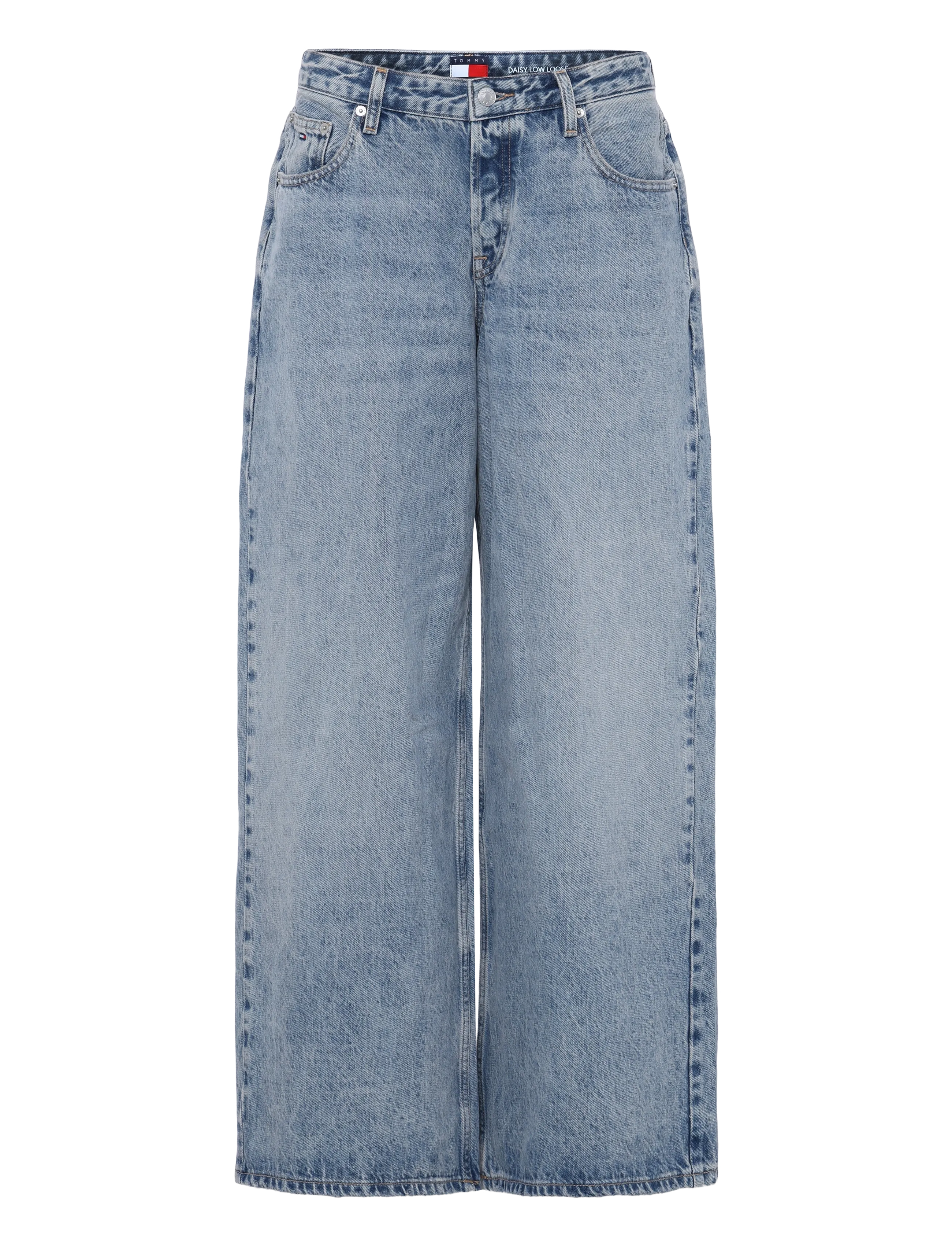 Tommy Jeans - DAISY LOW RISE LOOSE DJ5014 - brede jeans - denim light - 1