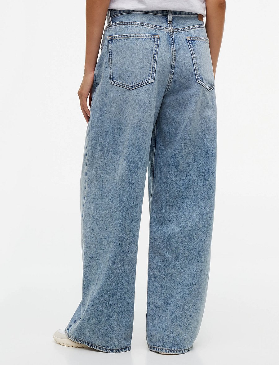 Tommy Jeans - DAISY LOW RISE LOOSE DJ5014 - brede jeans - denim light - 3