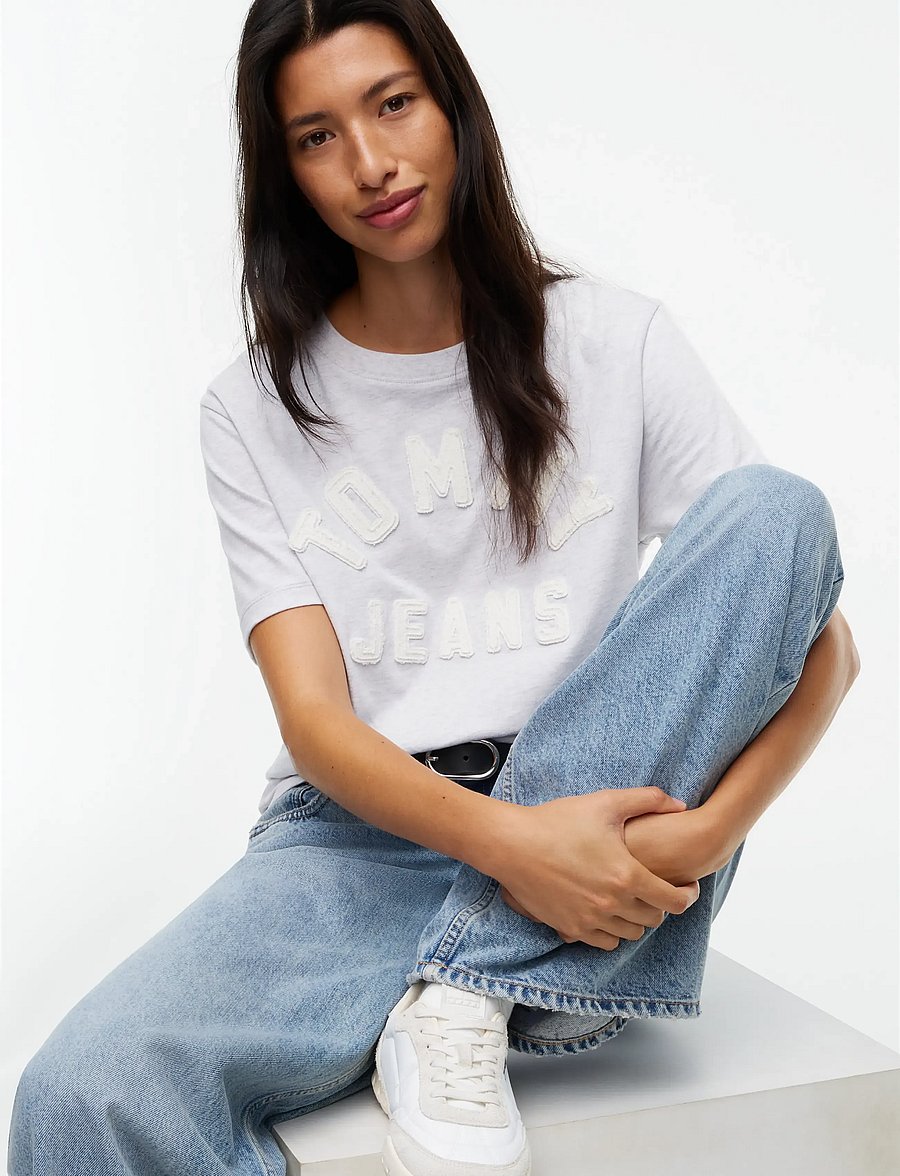 Tommy Jeans - DAISY LOW RISE LOOSE DJ5014 - brede jeans - denim light - 5