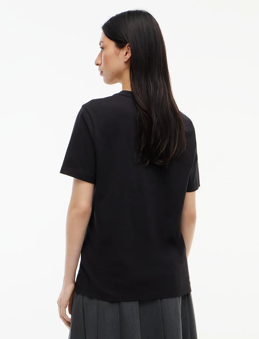 Tommy Jeans - TJW RLX FLAG BLING SS TEE - t-shirts - black - 2