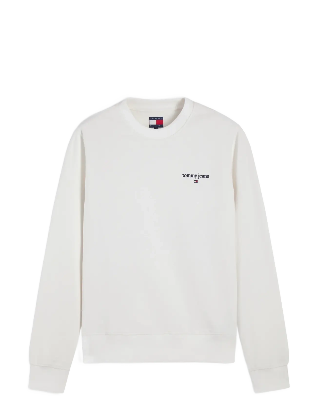 Tommy Jeans TJW REG CLASSIC LOGO CREW - Kollektsioonid - ECRU / cream