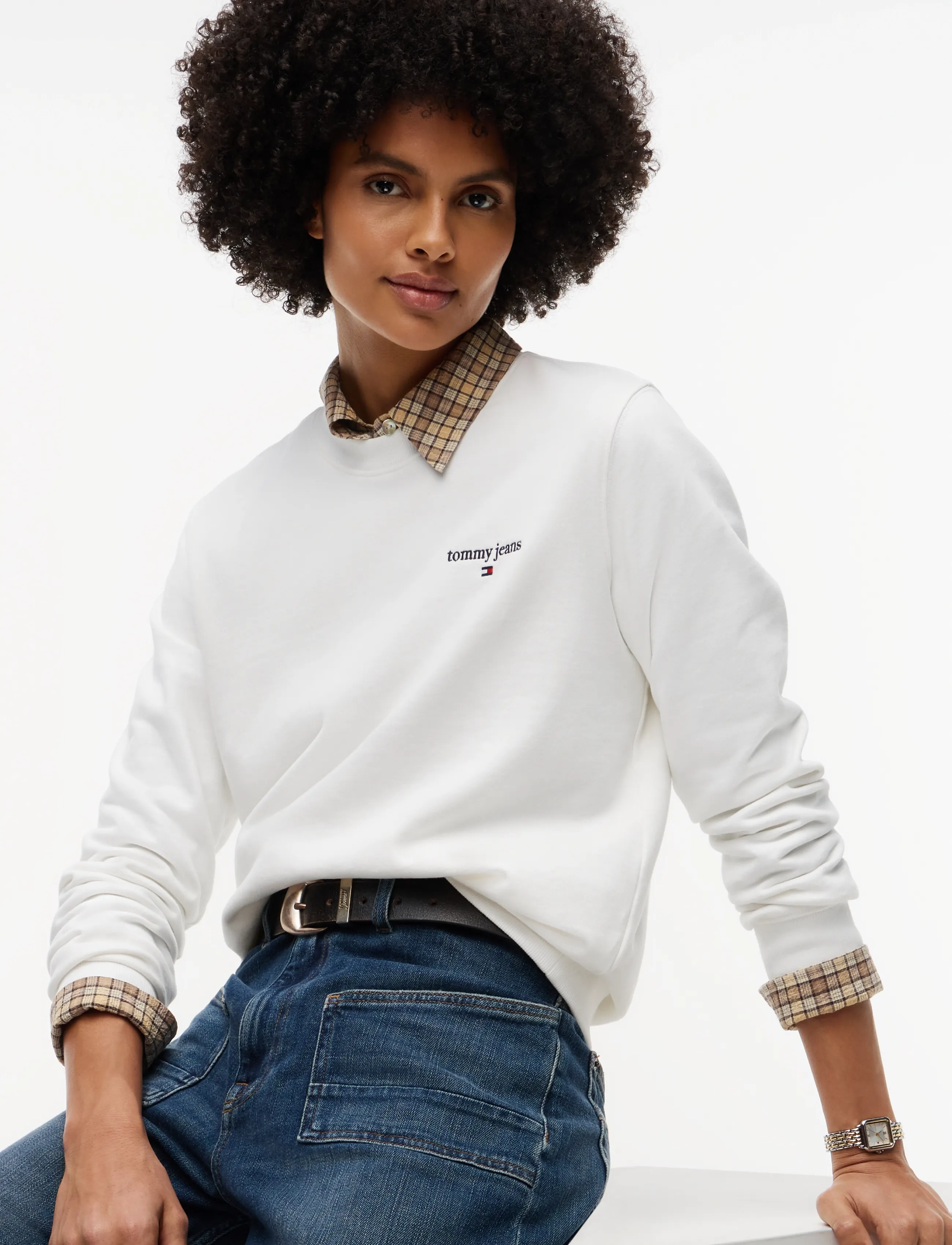 Tjw Reg Classic Logo Crew 3