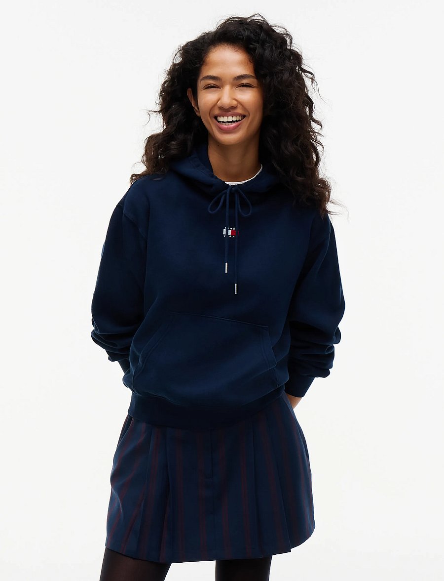Tommy Jeans - TJW BADGE HOODIE EXT - dark blue - 0