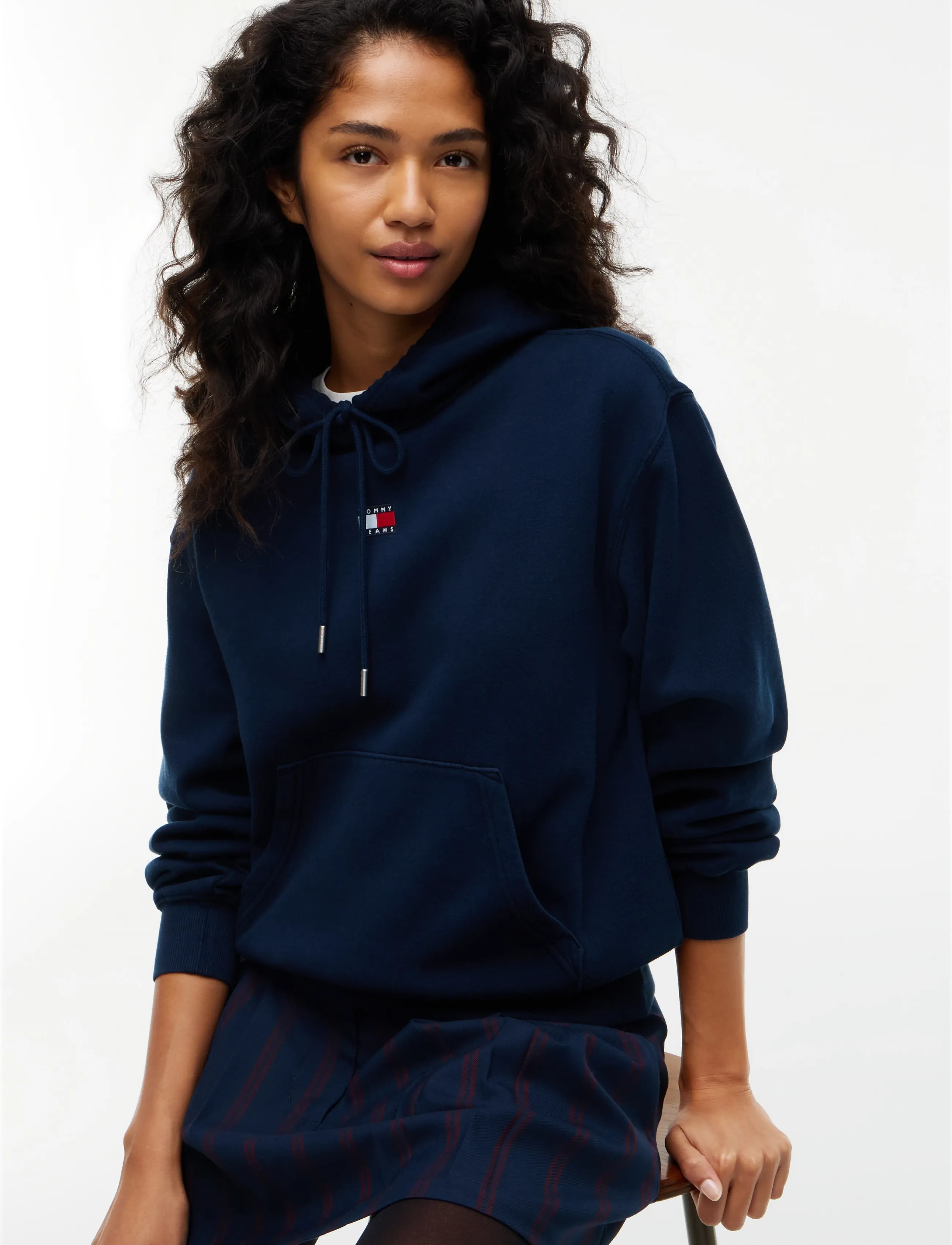 Tommy Jeans - TJW BADGE HOODIE EXT - dark blue - 3
