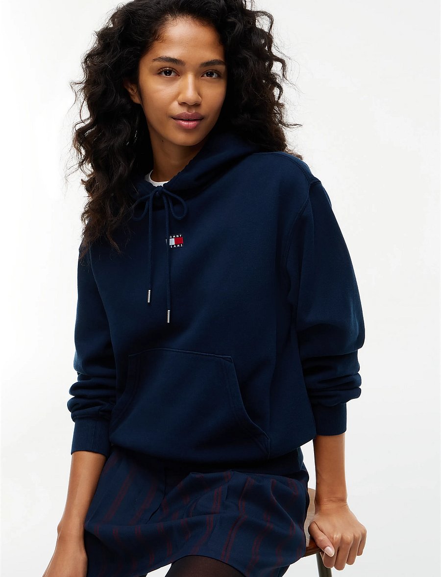 Tommy Jeans - TJW BADGE HOODIE EXT - dark blue - 3