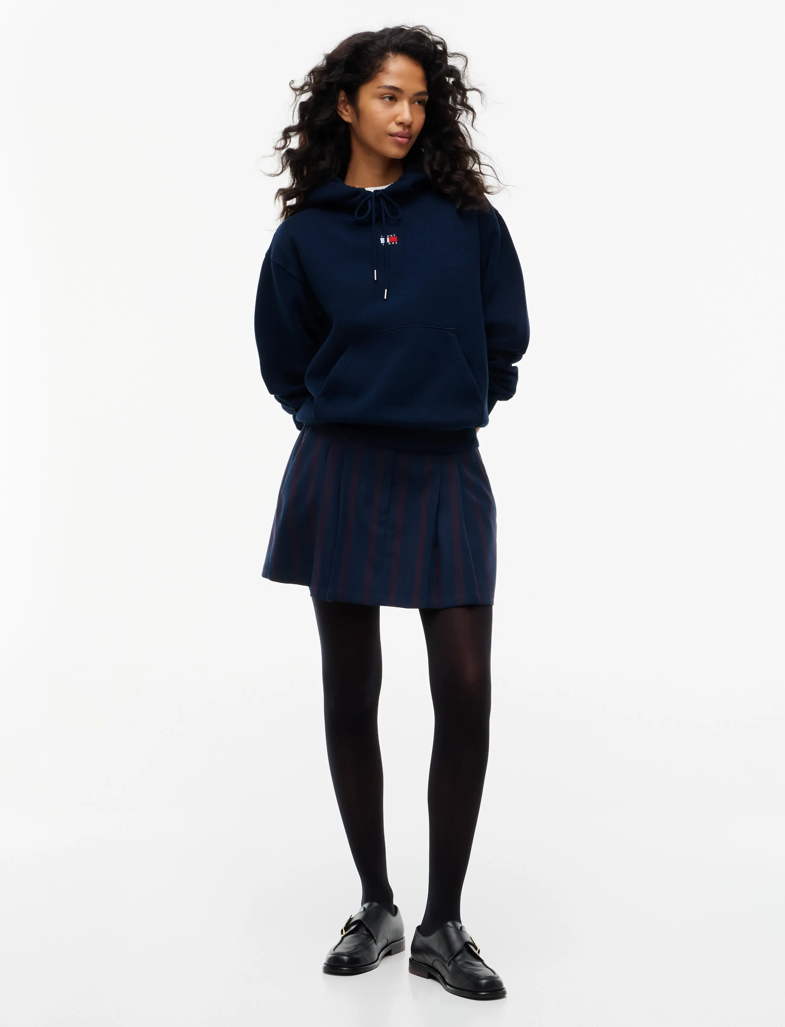 Tommy Jeans - TJW BADGE HOODIE EXT - dark blue - 4