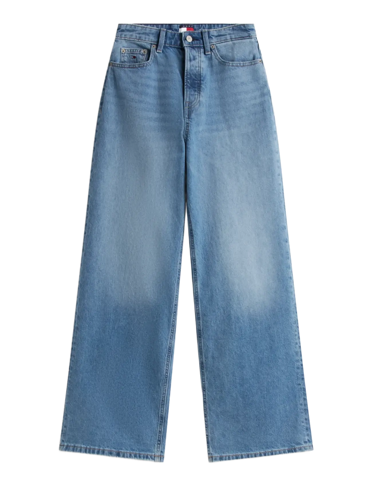 Tommy Jeans - CLAIRE HIGH RISE WIDE BJA138 - denim light - 1