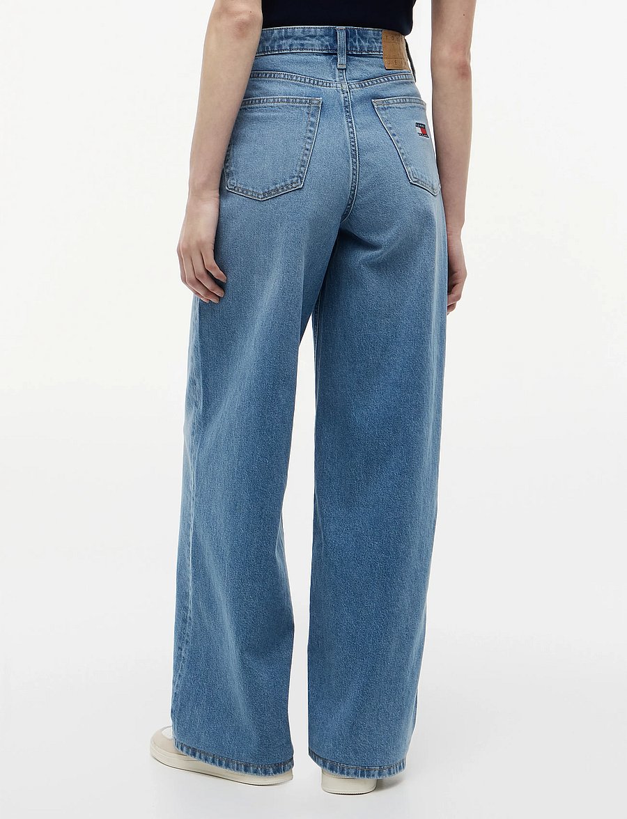 Tommy Jeans - CLAIRE HIGH RISE WIDE BJA138 - denim light - 2