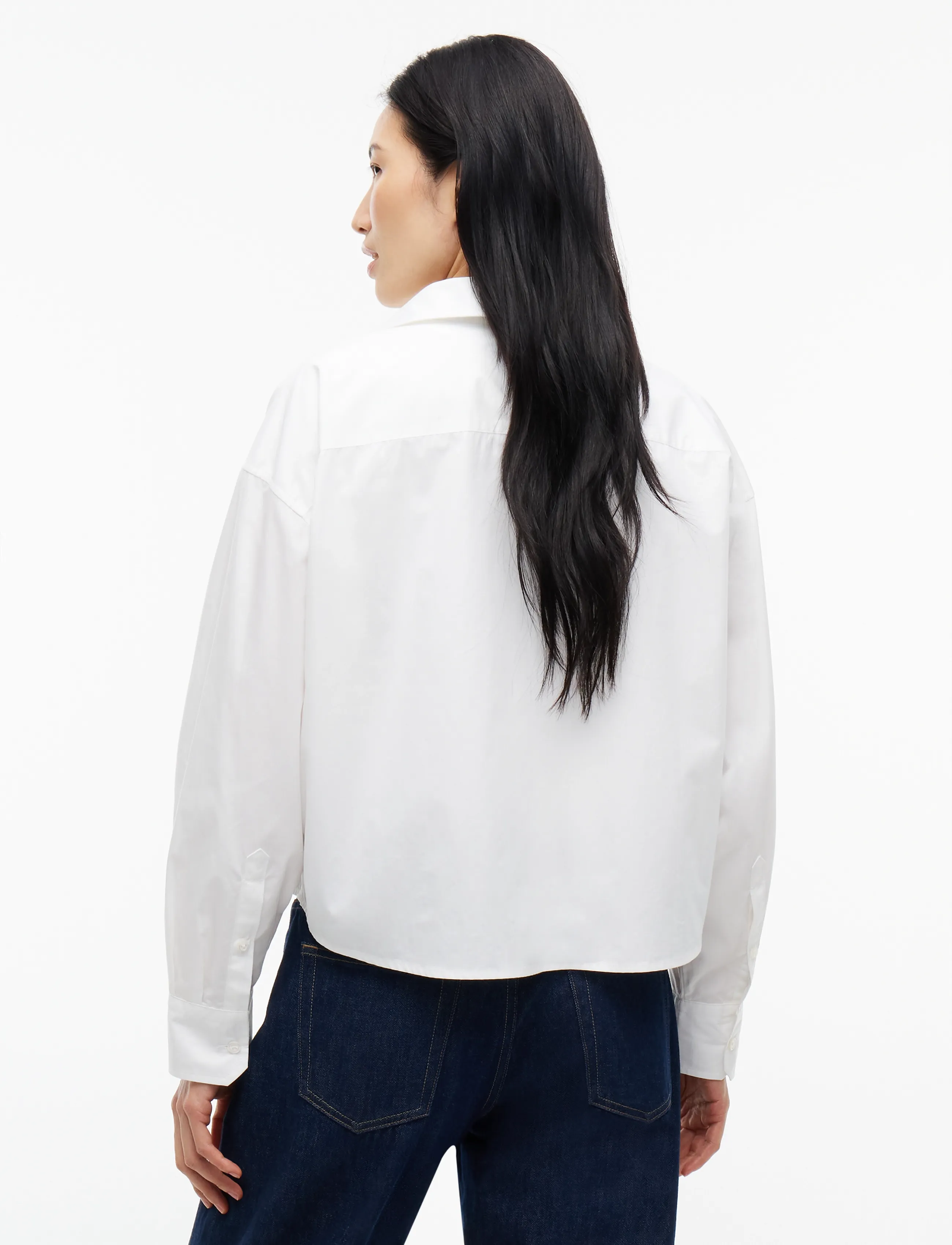 Tommy Jeans - TJW OVS CRP ESSENTIAL SHIRT EXT - langärmlige hemden - ecru - 2