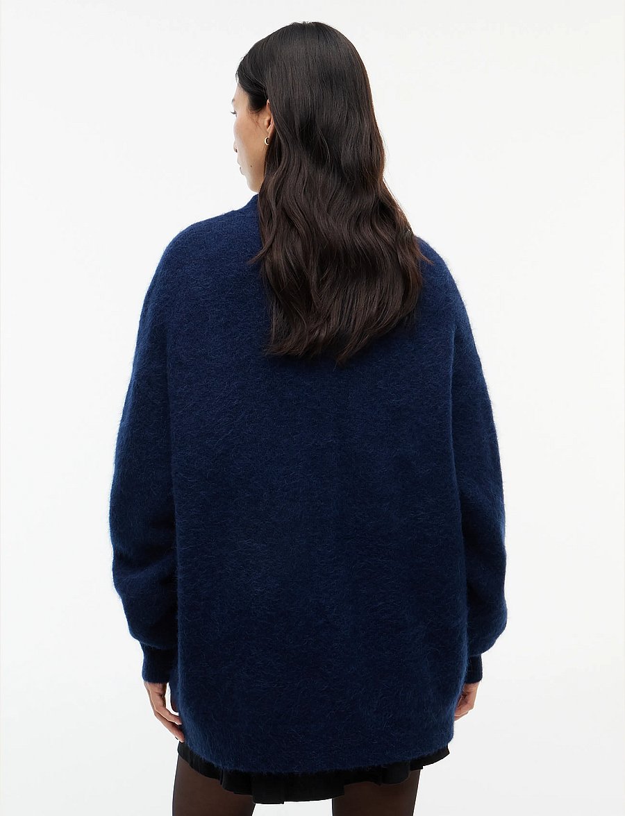 Tommy Jeans - TJW ALPACA OVS CARDIGAN - strickjacken - dark blue - 2