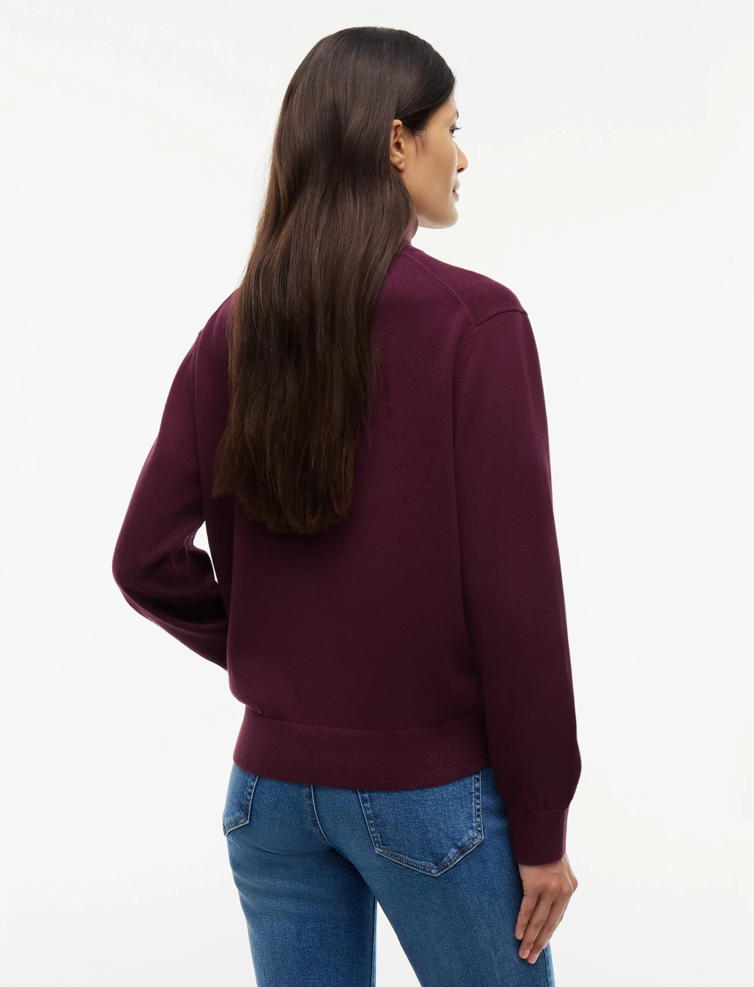 Tommy Jeans - TJW ESSENTIAL TRTLNK SWEATER - rullekraver - calypso berry - 2