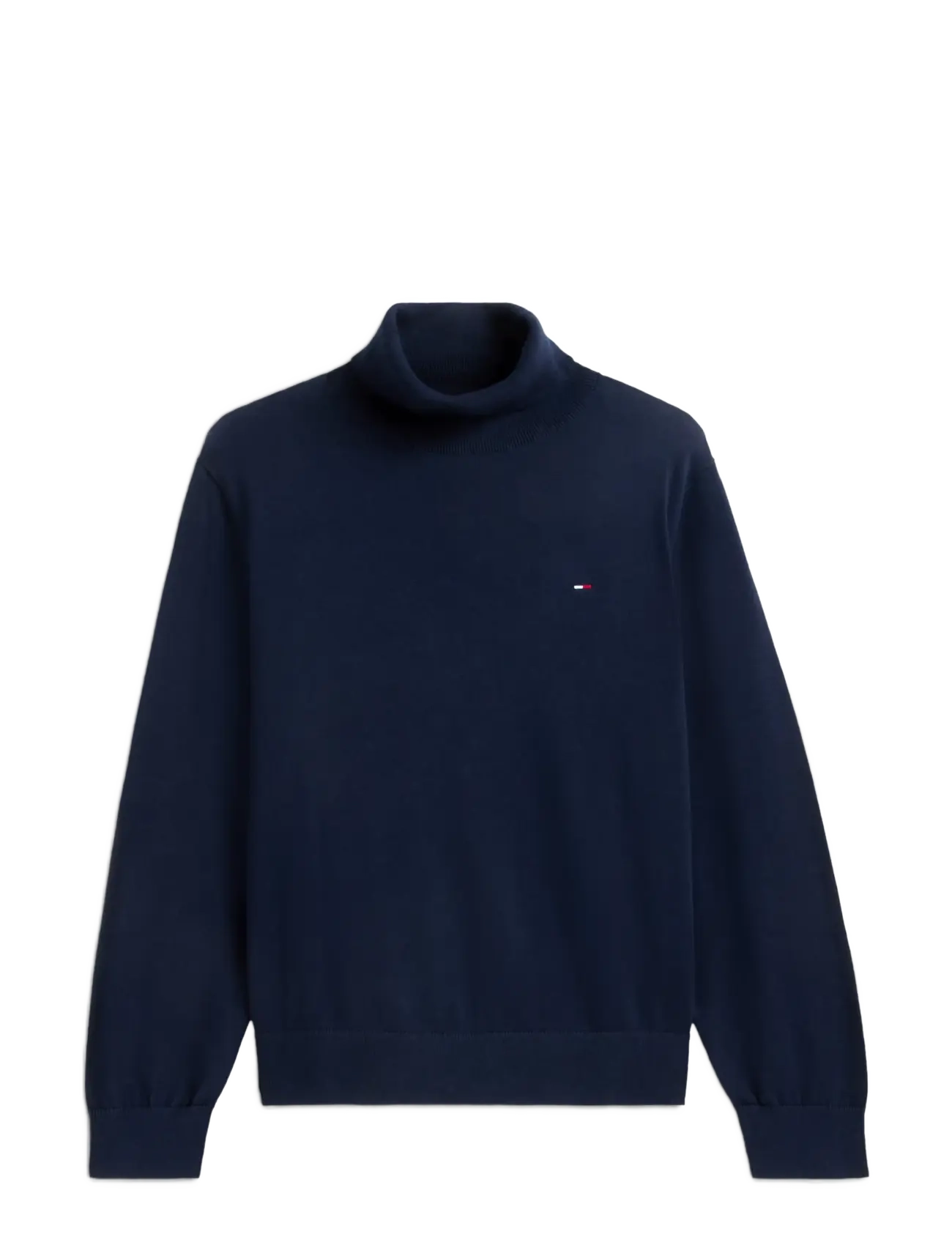 Tommy Jeans TJW ESSENTIAL TRTLNK SWEATER - Everyday Style - DARK BLUE / navy