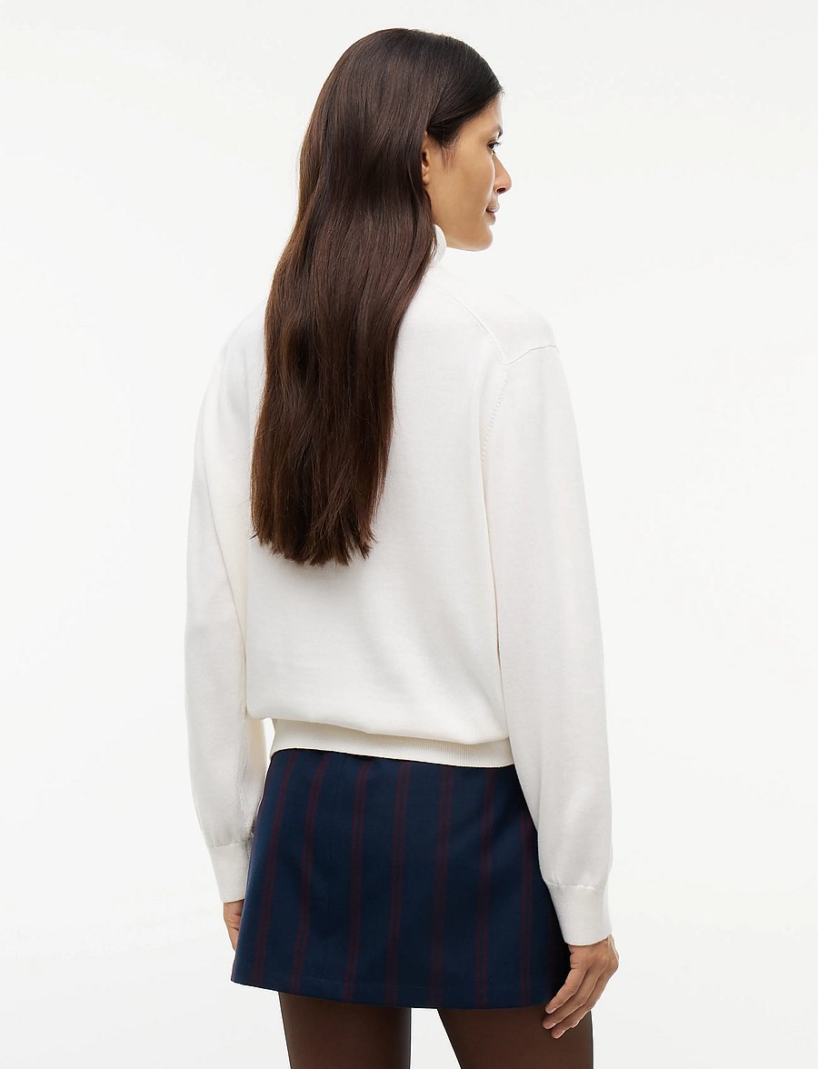 Tommy Jeans - TJW ESSENTIAL TRTLNK SWEATER - rullekraver - off white - 2