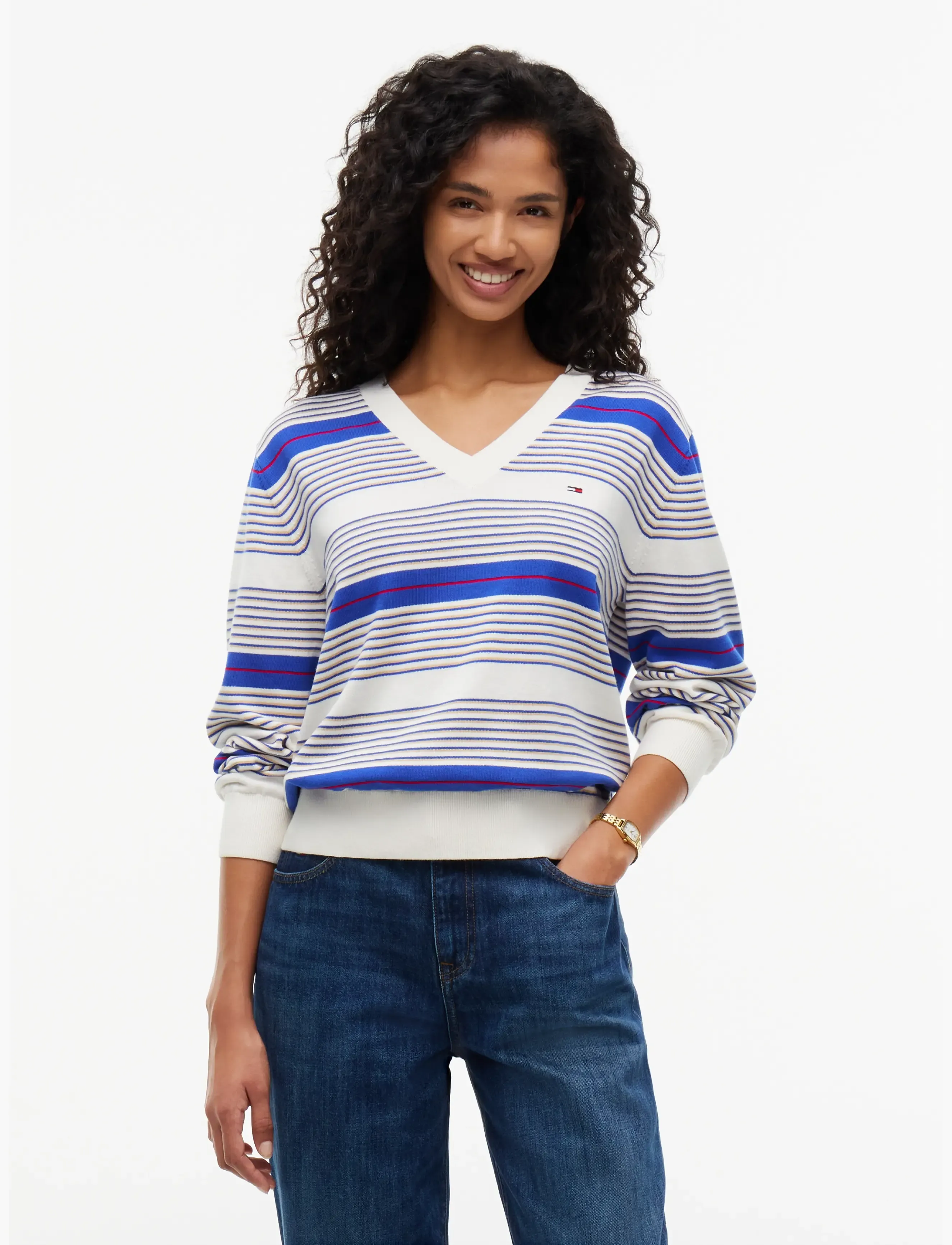 Tjw Essential Vneck Sweater Ext