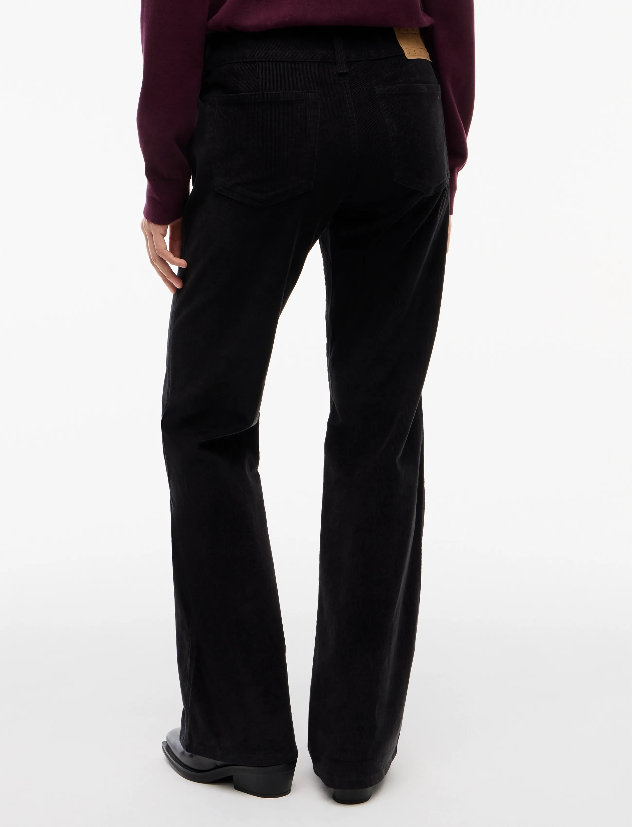 Tommy Jeans - TJW LW BOOTCUT CORD PANT - corduroy pants - black - 2