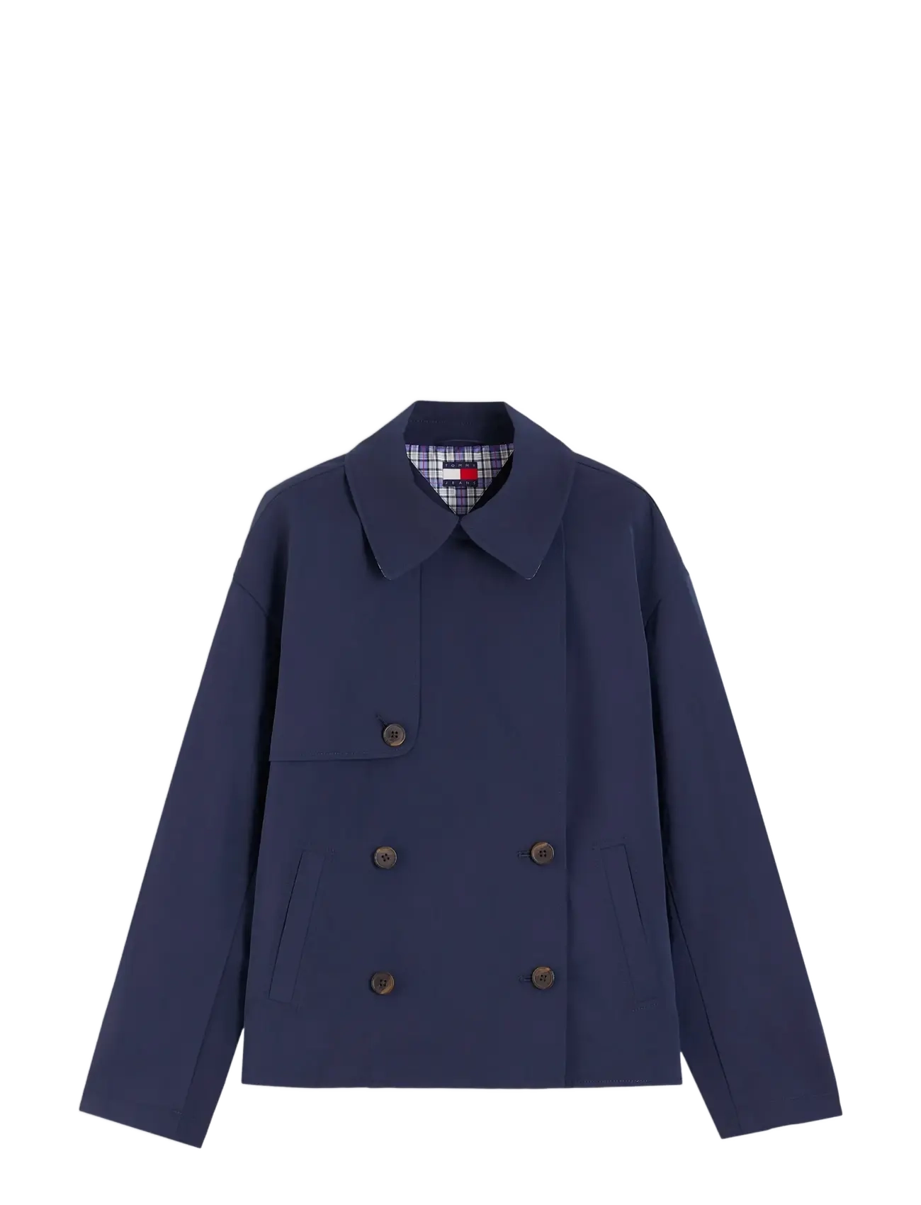 Tommy Jeans - TJW SHORT TRENCH JACKET - trenchcoats - dark blue - 1