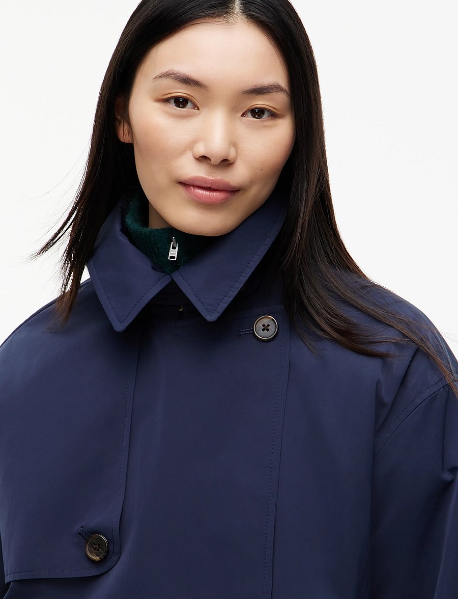 Tommy Jeans - TJW SHORT TRENCH JACKET - trenchcoats - dark blue - 3
