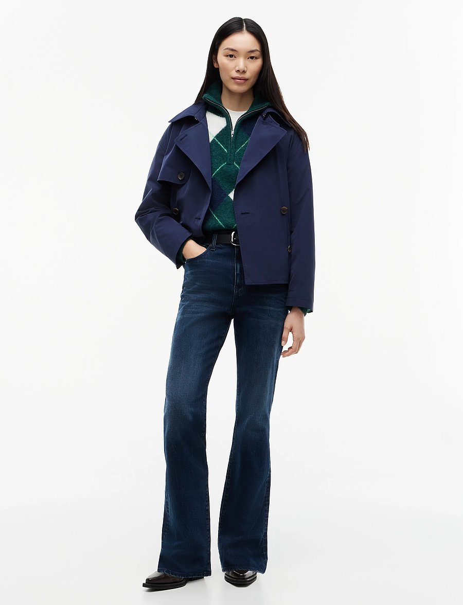 Tommy Jeans - TJW SHORT TRENCH JACKET - trenchcoats - dark blue - 4
