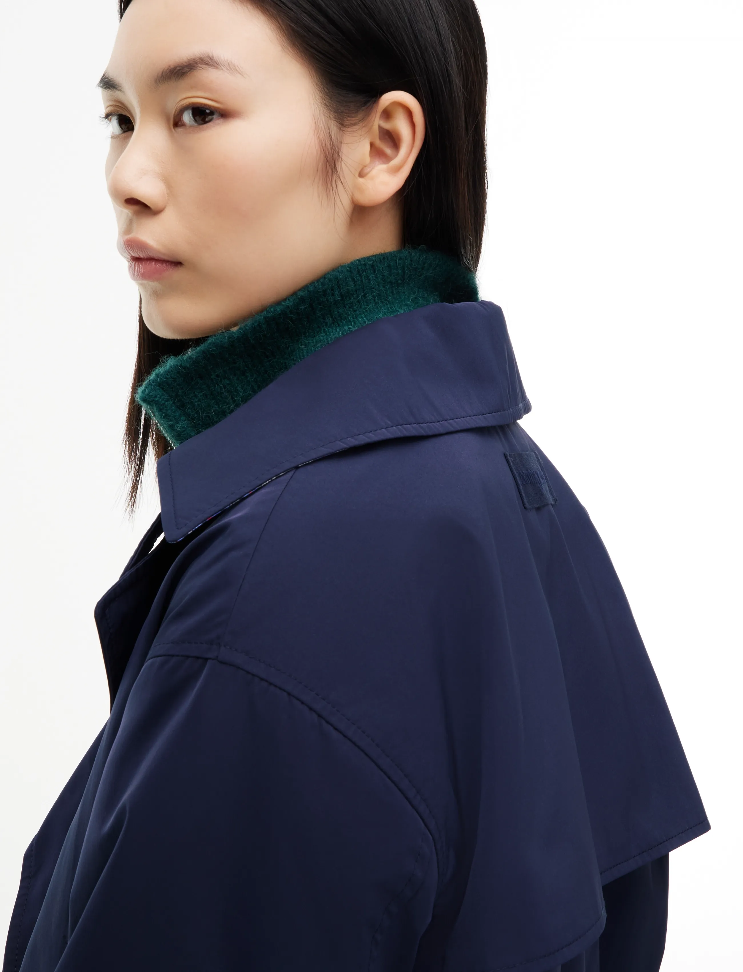 Tommy Jeans - TJW SHORT TRENCH JACKET - trenchcoats - dark blue - 5