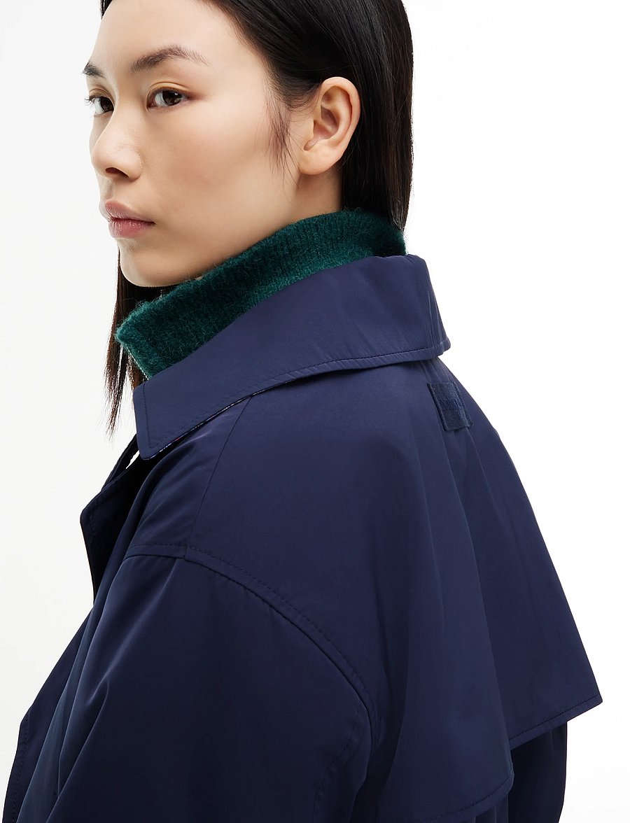 Tommy Jeans - TJW SHORT TRENCH JACKET - trenchcoats - dark blue - 5