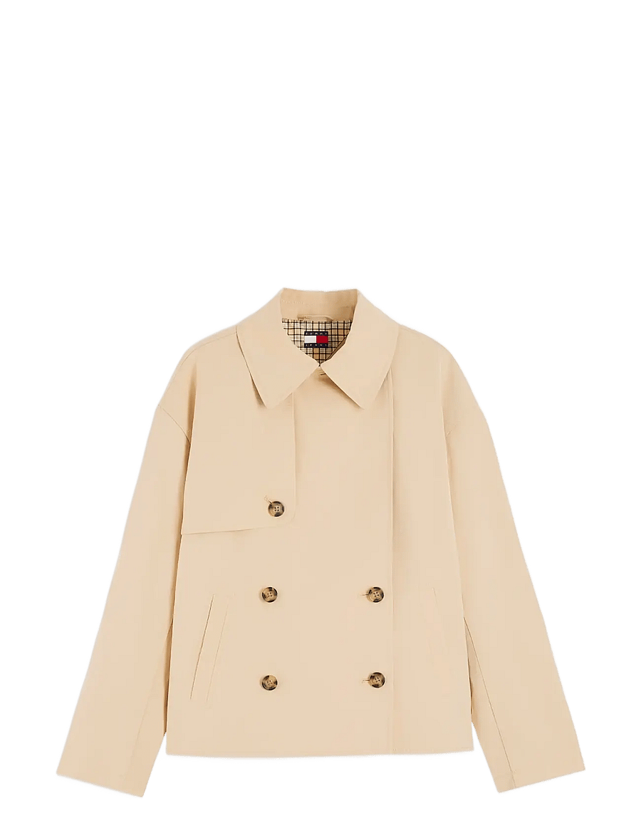Tommy Jeans - TJW SHORT TRENCH JACKET - trenchcoats - sunday pastry - 1