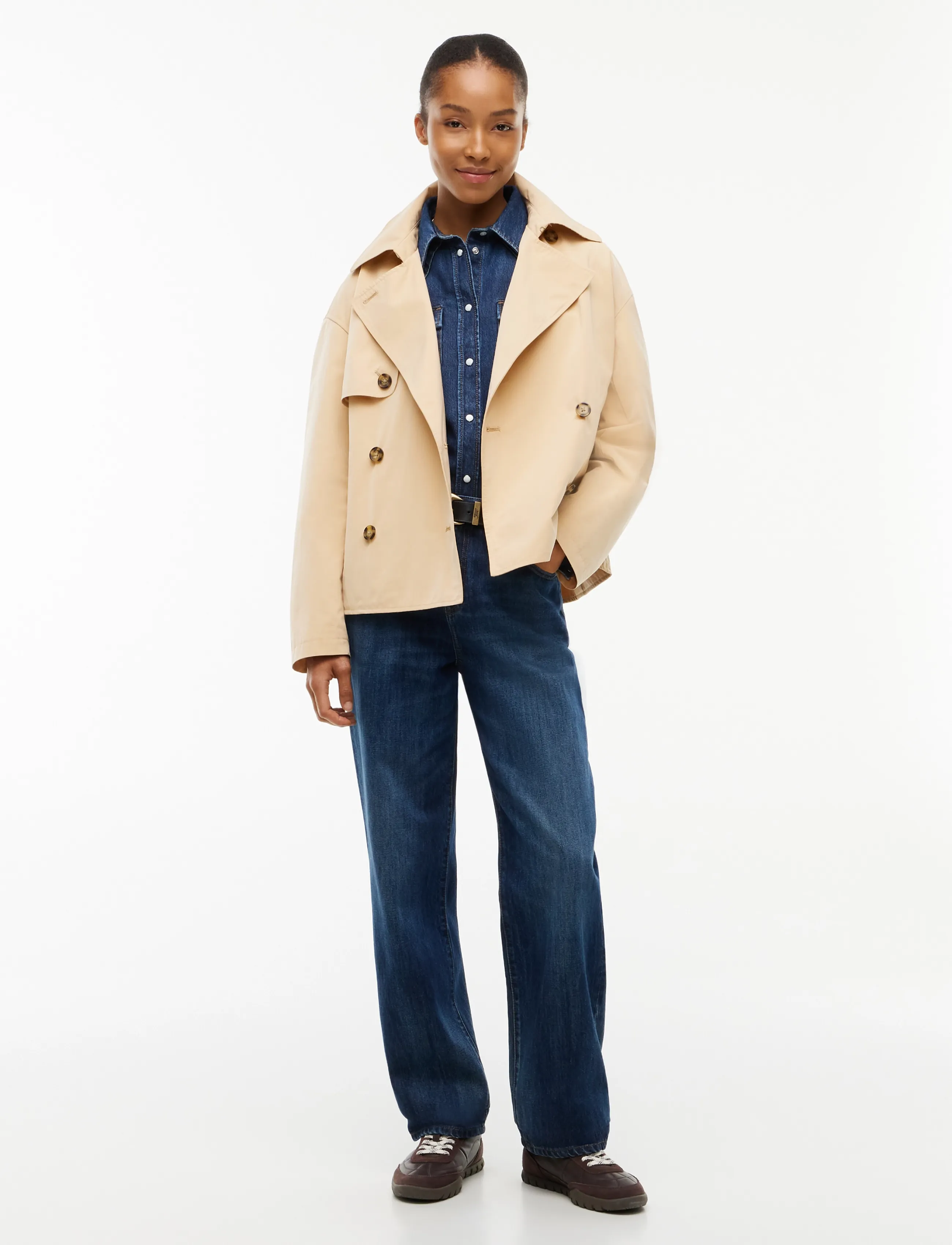 Tommy Jeans - TJW SHORT TRENCH JACKET - trenchcoats - sunday pastry - 4