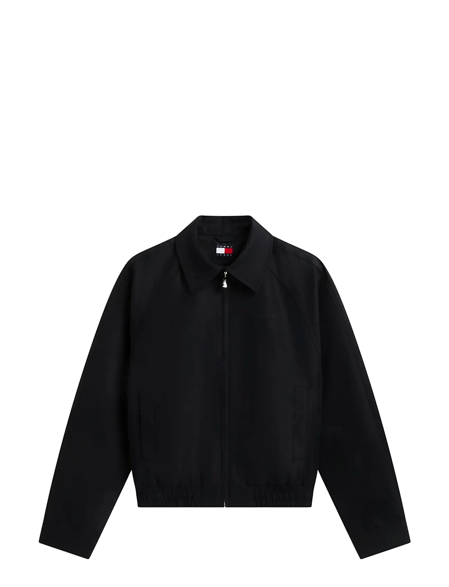 Tommy Jeans - TJW SCRIPT COACH JACKET - frühlingsjacken - black - 1