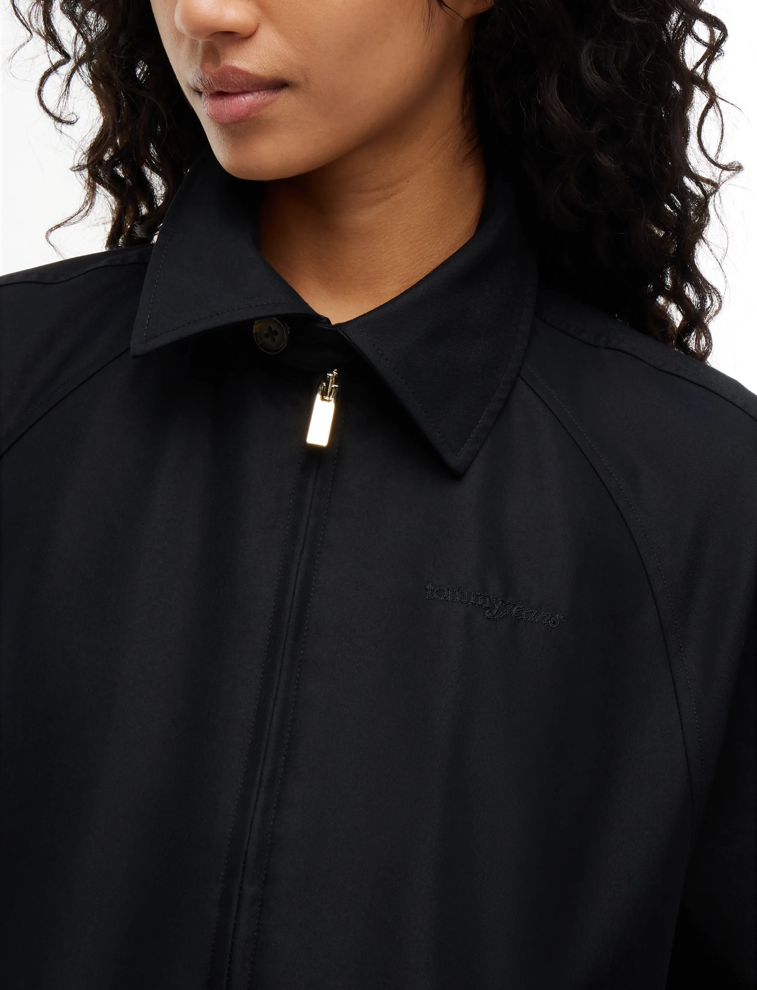 Tommy Jeans - TJW SCRIPT COACH JACKET - frühlingsjacken - black - 3